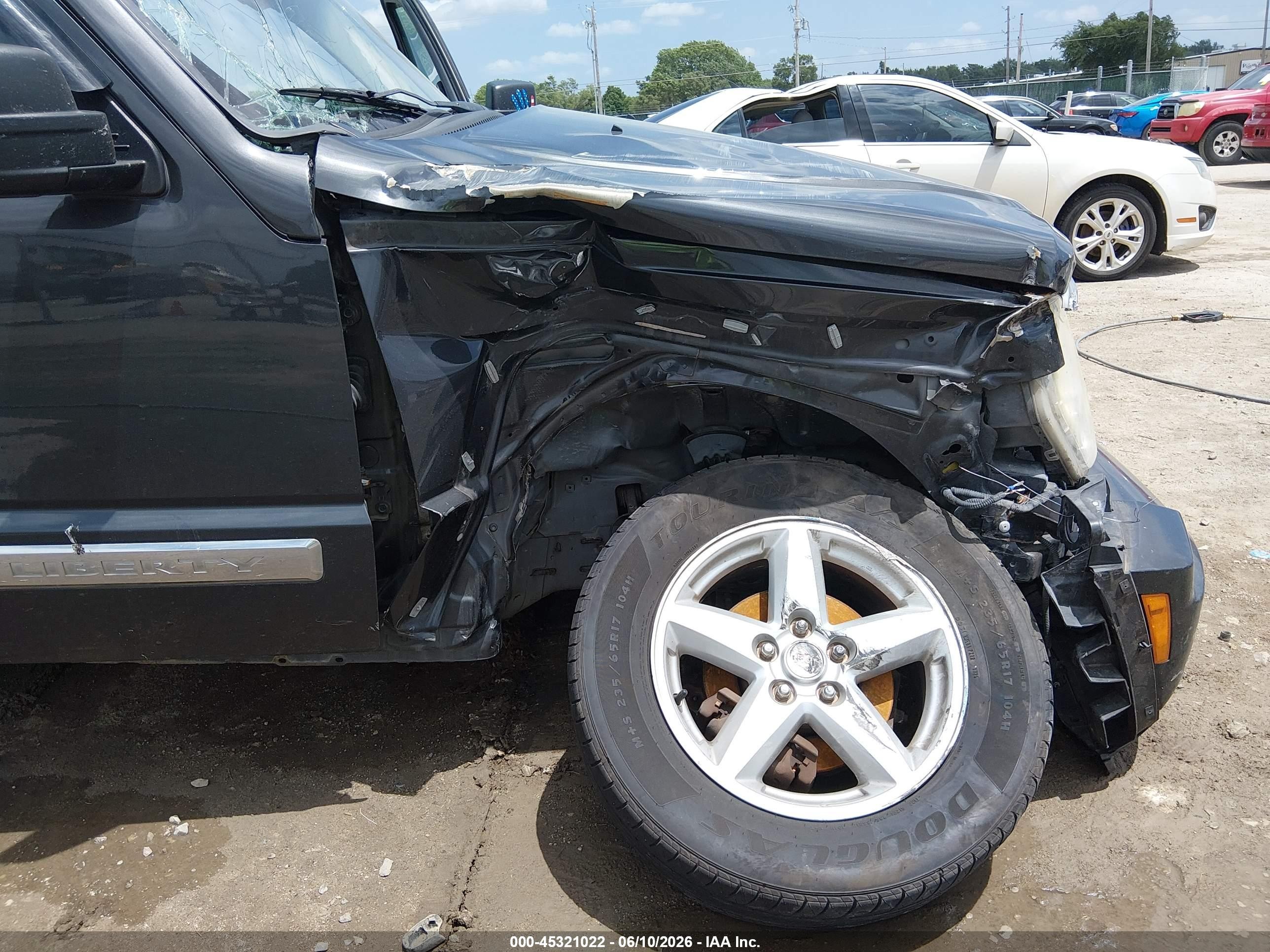 2010 Jeep Liberty Limited Gray vin: 1J4PN5GK7AW130919