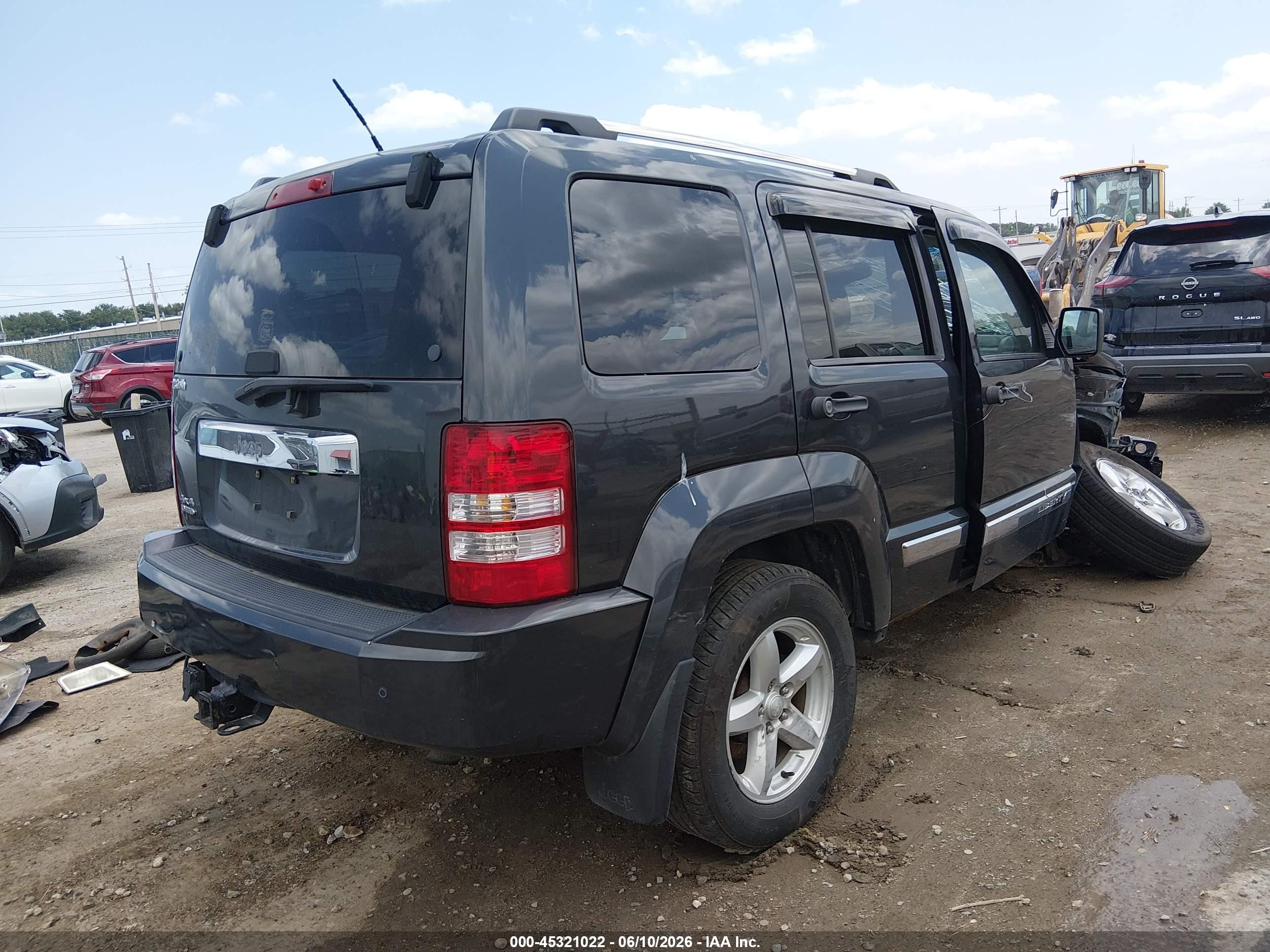 2010 Jeep Liberty Limited Gray vin: 1J4PN5GK7AW130919