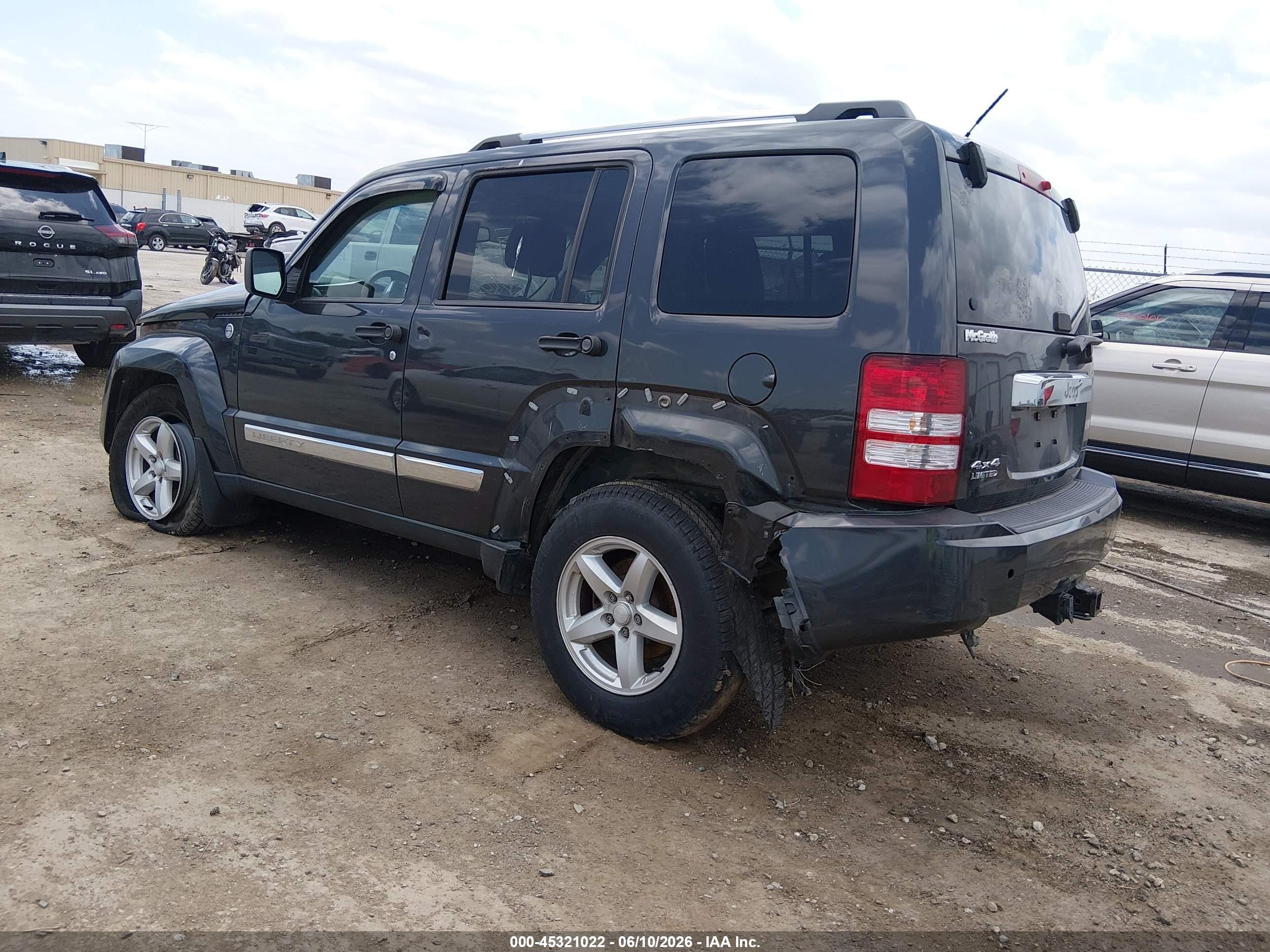 2010 Jeep Liberty Limited Gray vin: 1J4PN5GK7AW130919
