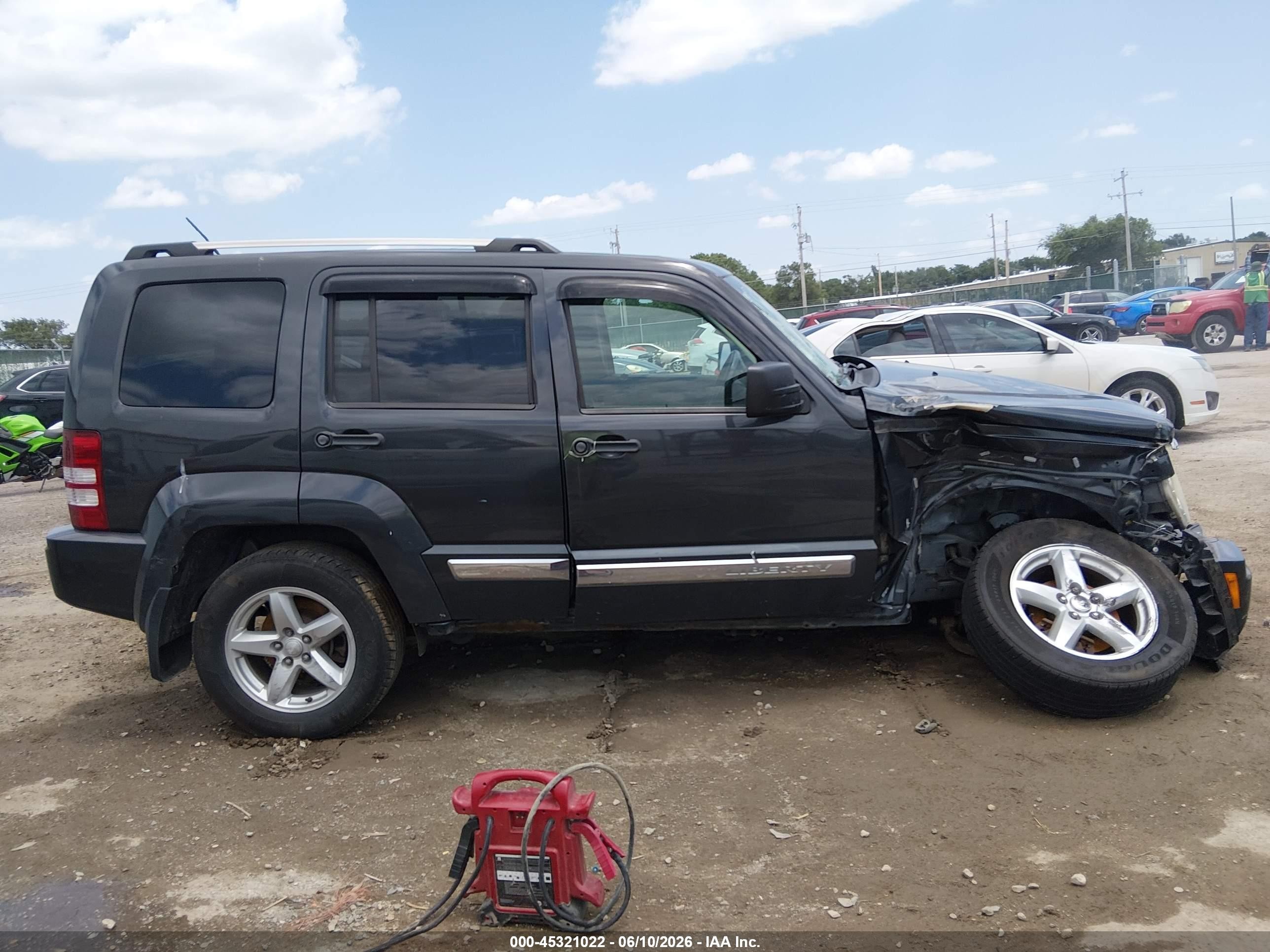 2010 Jeep Liberty Limited Gray vin: 1J4PN5GK7AW130919