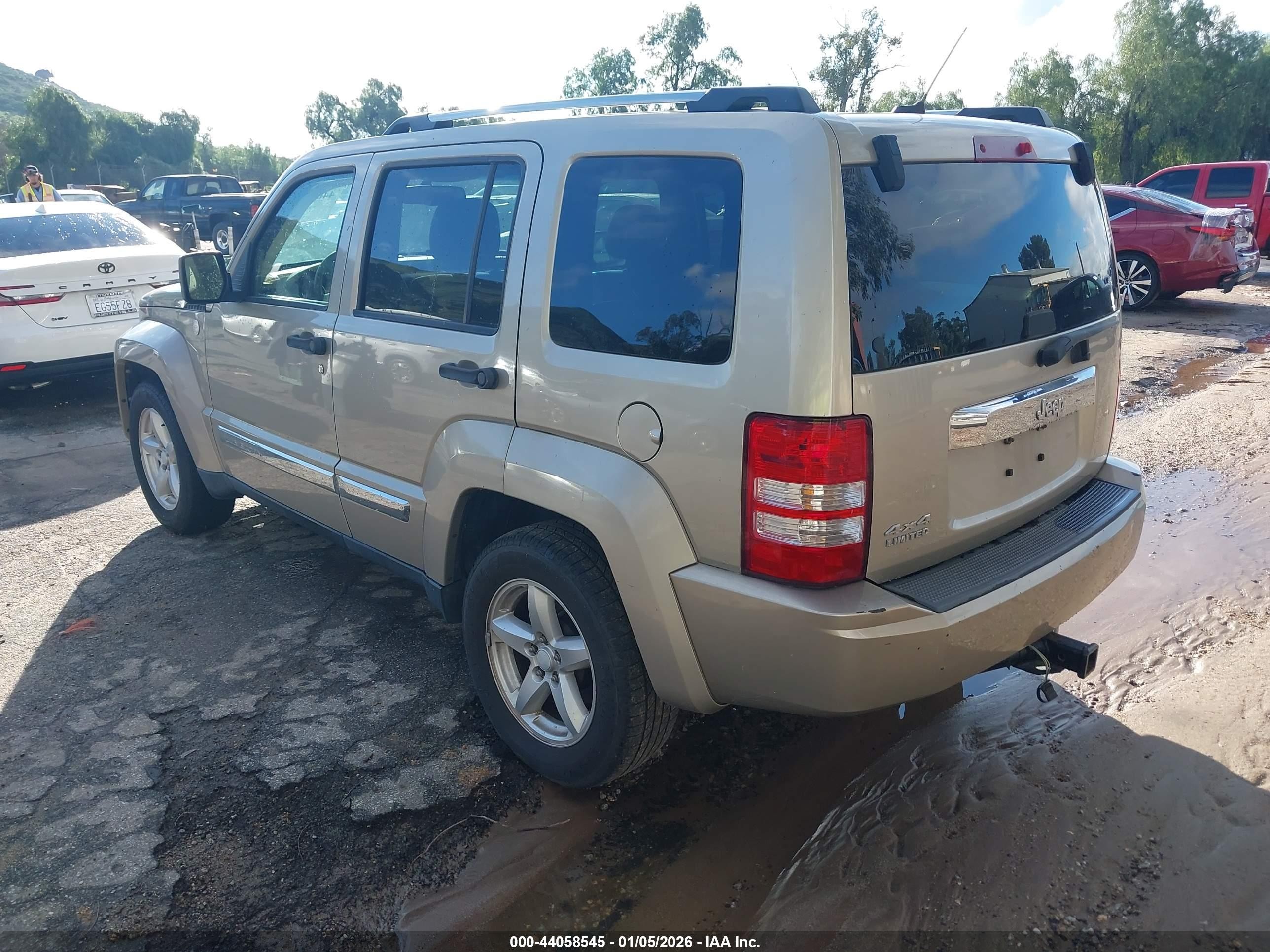 2010 Jeep Liberty Limited Gold vin: 1J4PN5GK7AW151852