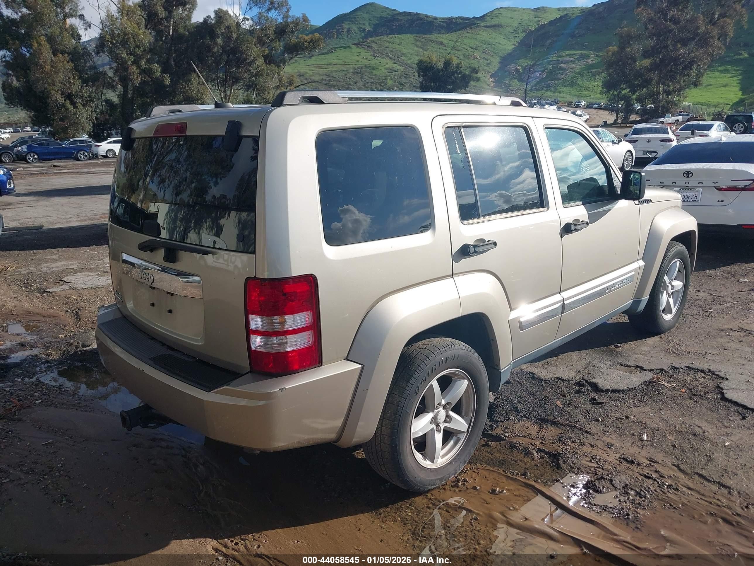 2010 Jeep Liberty Limited Gold vin: 1J4PN5GK7AW151852