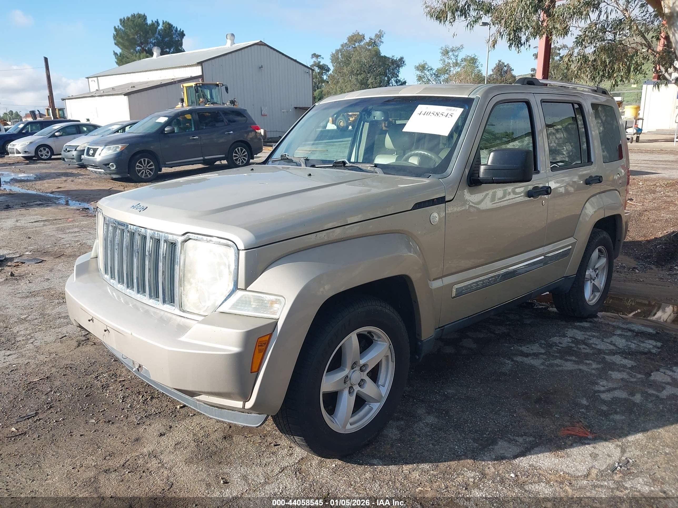 2010 Jeep Liberty Limited Gold vin: 1J4PN5GK7AW151852