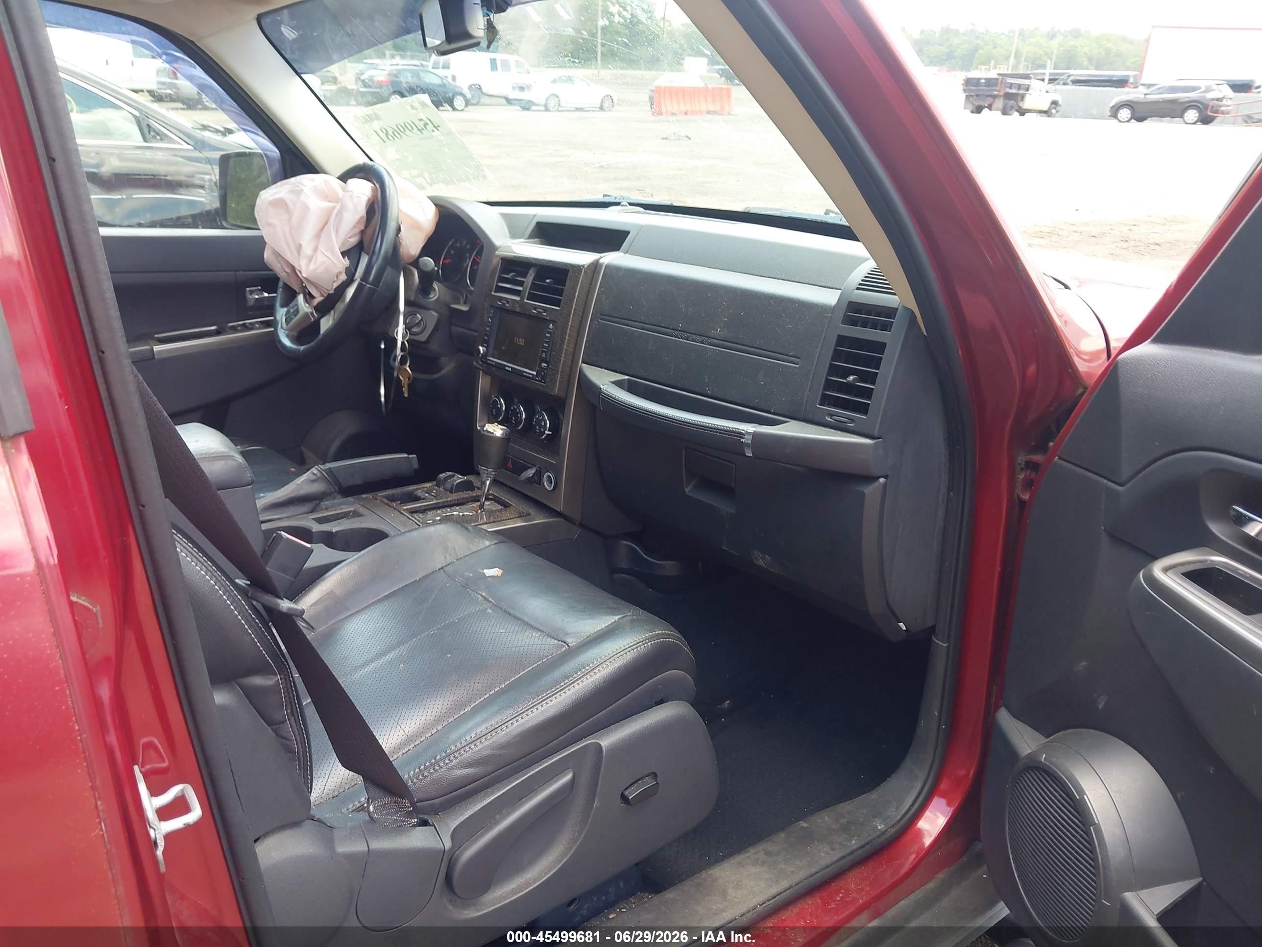 2011 Jeep Liberty Limited Edition Red vin: 1J4PN5GK7BW522994