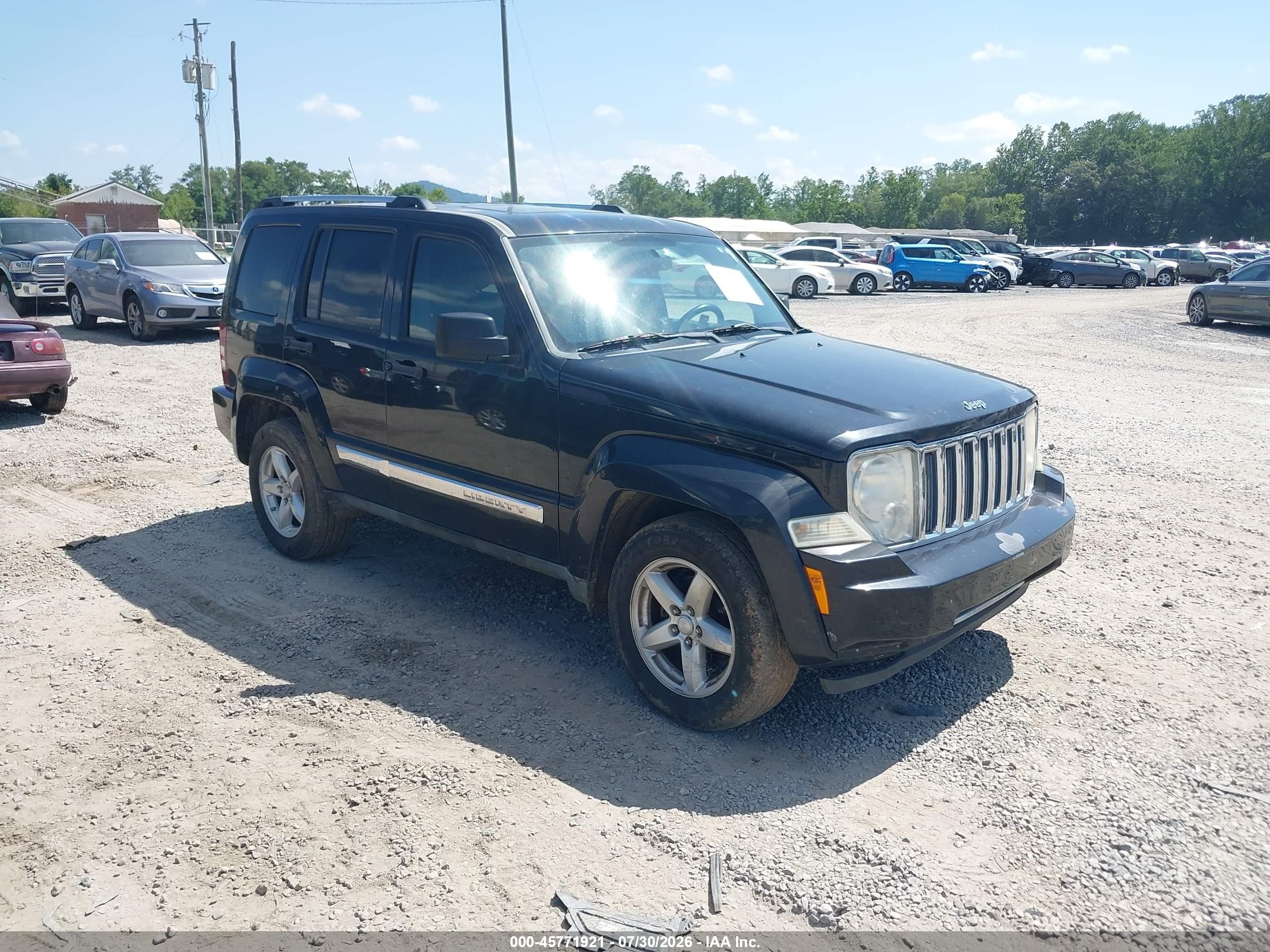 2011 Jeep Liberty Limited Edition Black vin: 1J4PN5GK7BW546020
