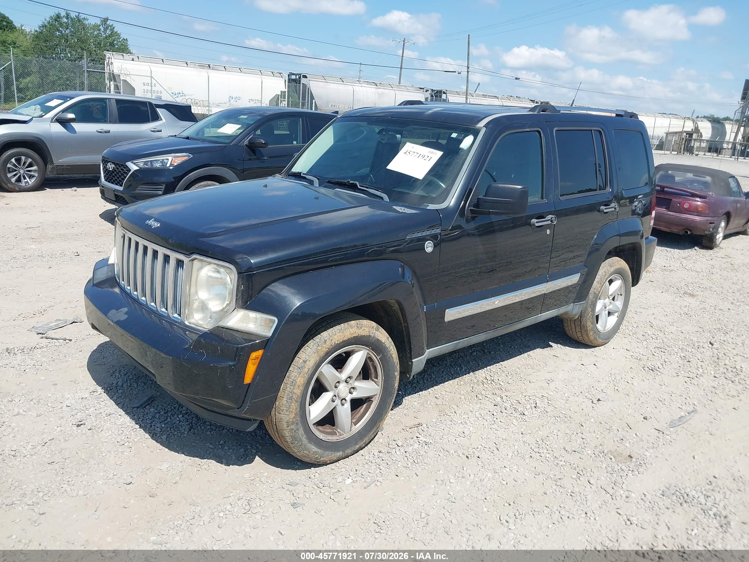 2011 Jeep Liberty Limited Edition Black vin: 1J4PN5GK7BW546020