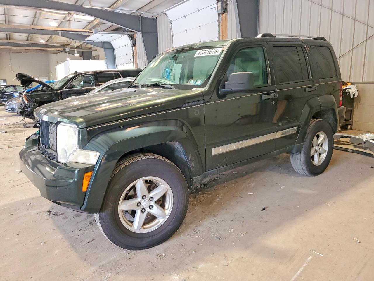 2010 Jeep Liberty Limited Green vin: 1J4PN5GK9AW148922
