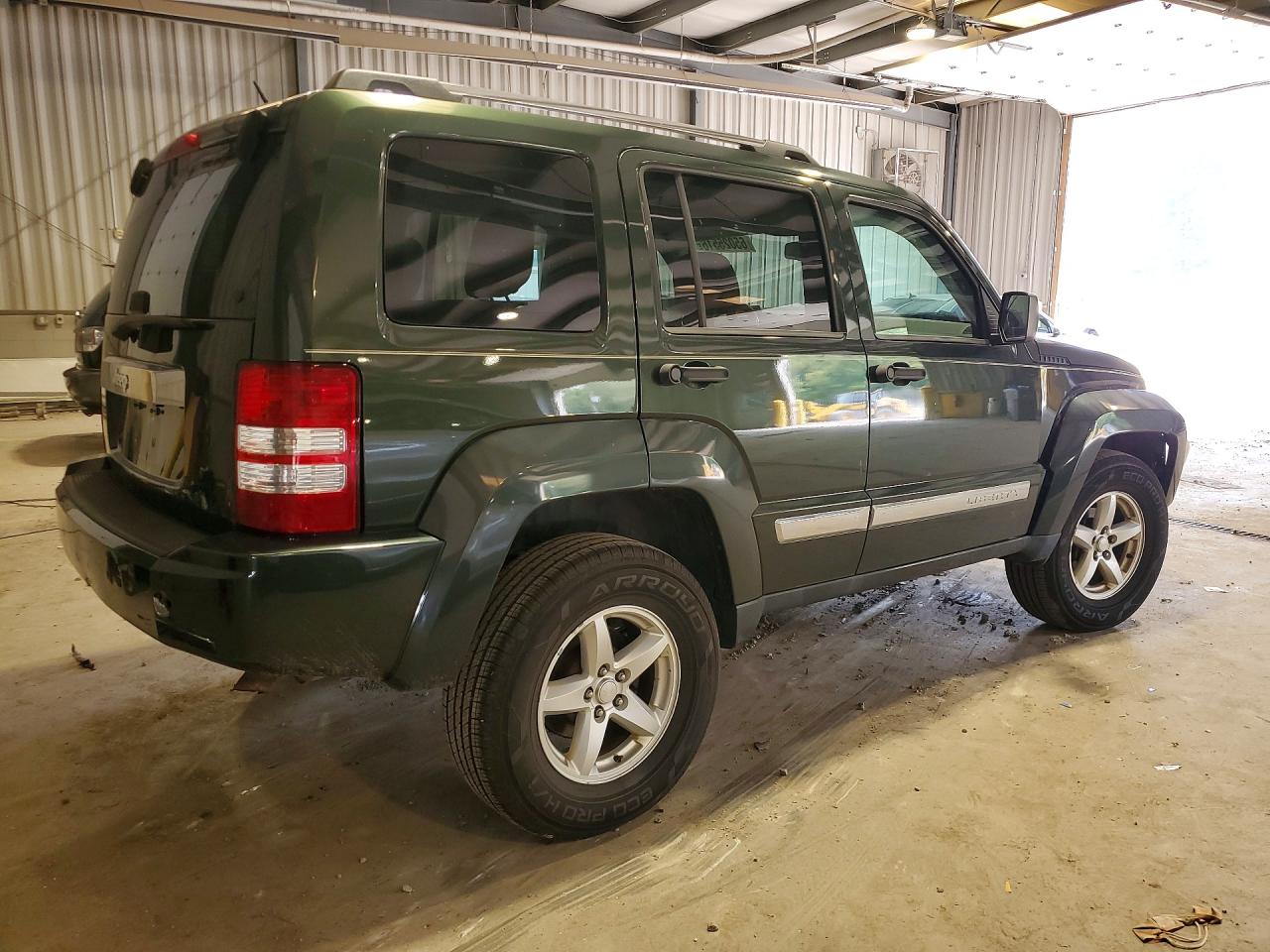2010 Jeep Liberty Limited Green vin: 1J4PN5GK9AW148922