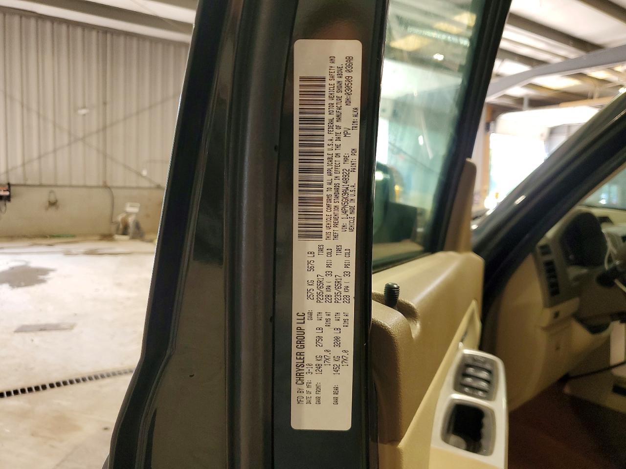 2010 Jeep Liberty Limited Green vin: 1J4PN5GK9AW148922