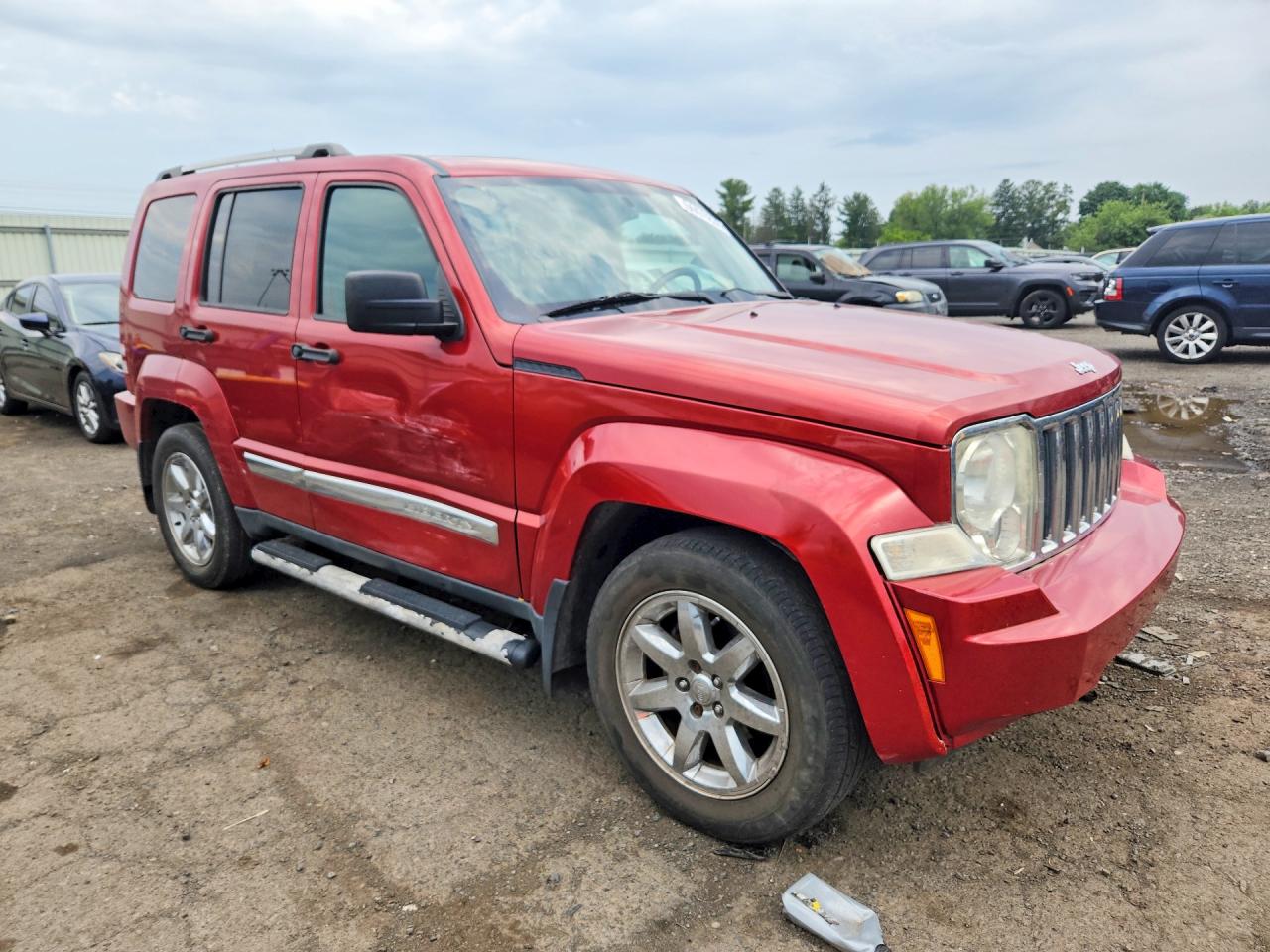 2010 Jeep Liberty Limited Red vin: 1J4PN5GKXAW120868