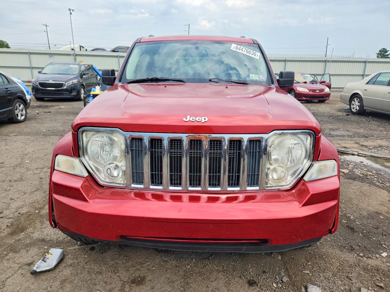 2010 Jeep Liberty Limited Red vin: 1J4PN5GKXAW120868