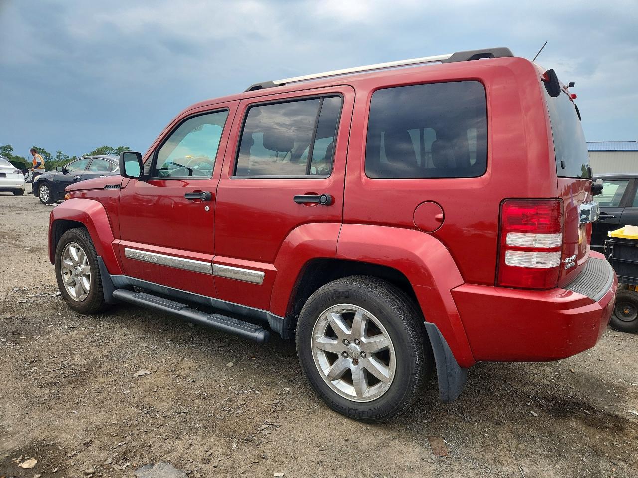 2010 Jeep Liberty Limited Red vin: 1J4PN5GKXAW120868