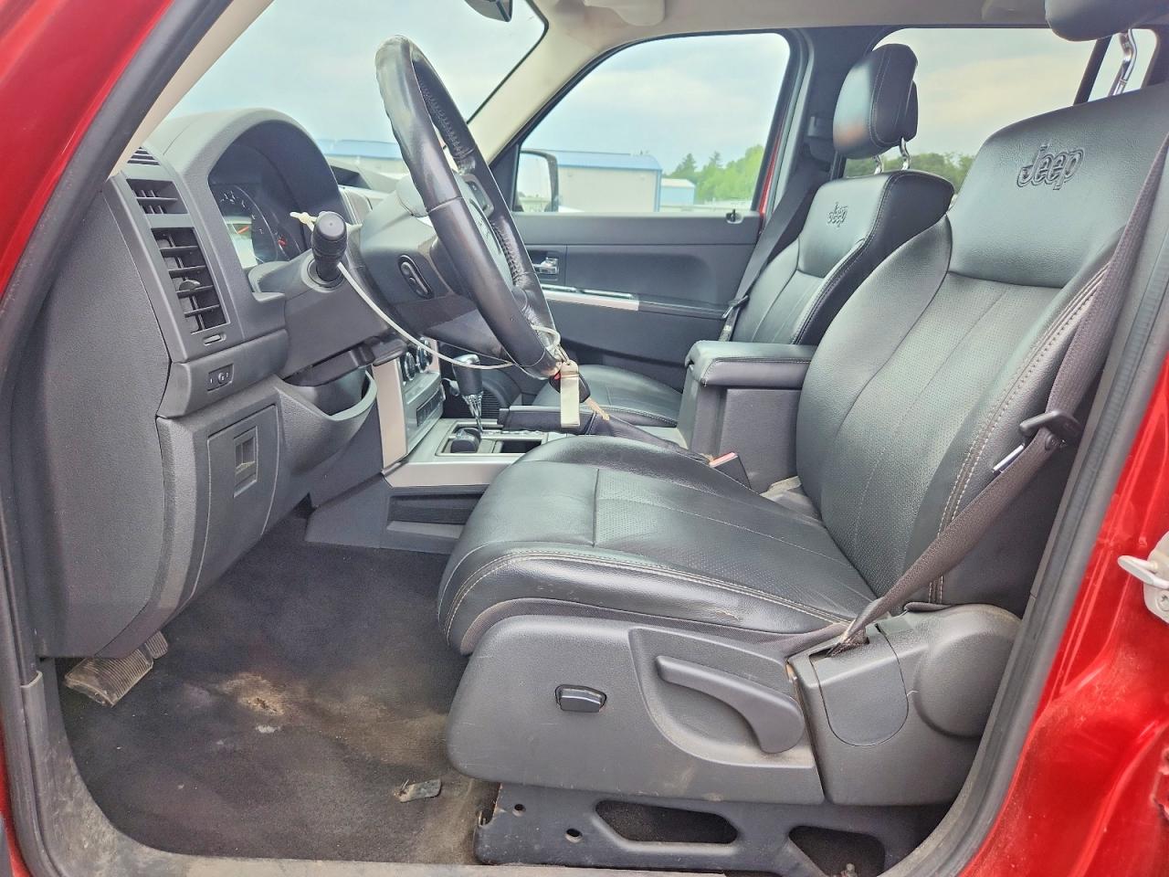 2010 Jeep Liberty Limited Red vin: 1J4PN5GKXAW120868