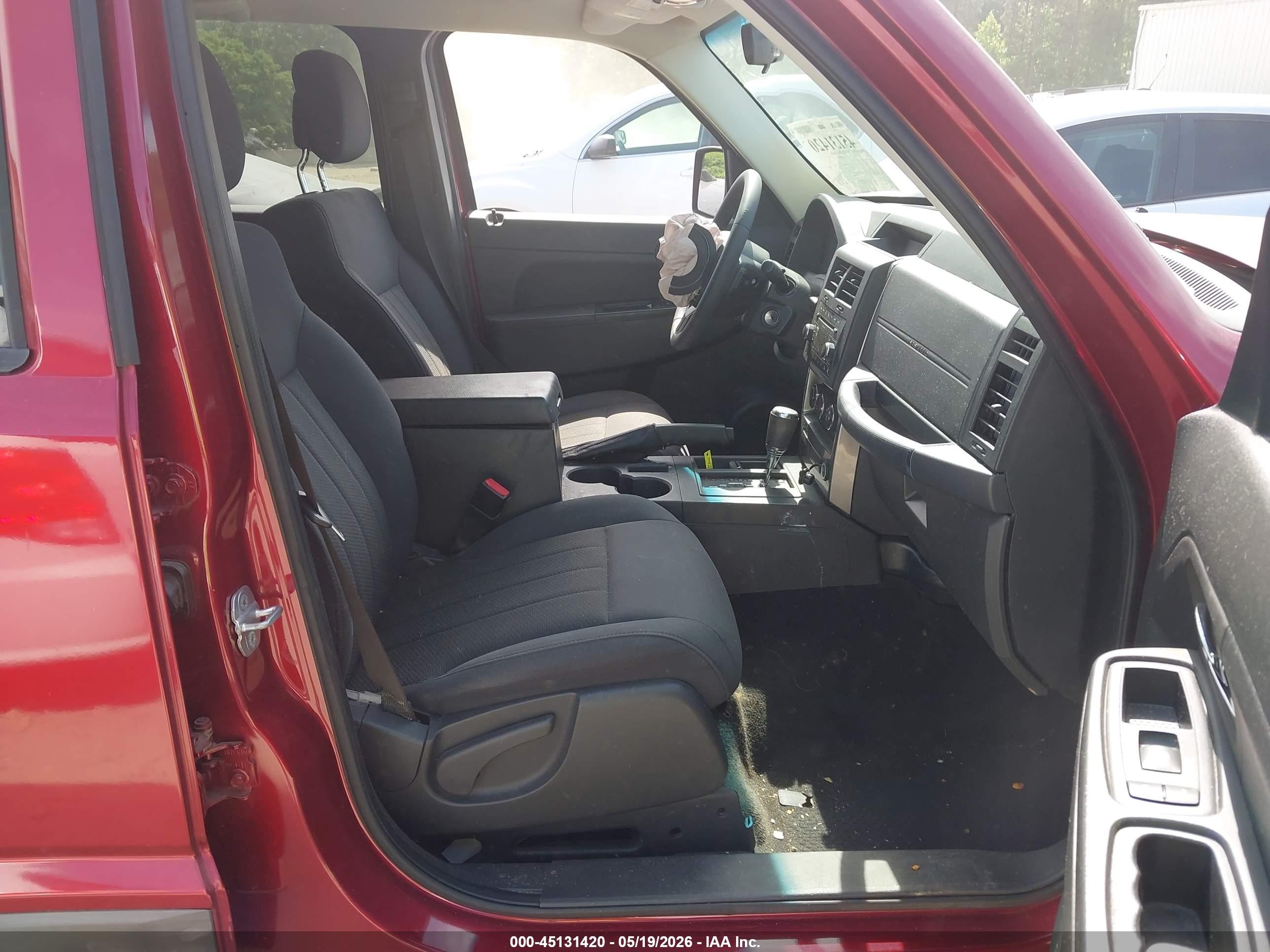 2011 Jeep Liberty Sport Red vin: 1J4PP2GK0BW540701