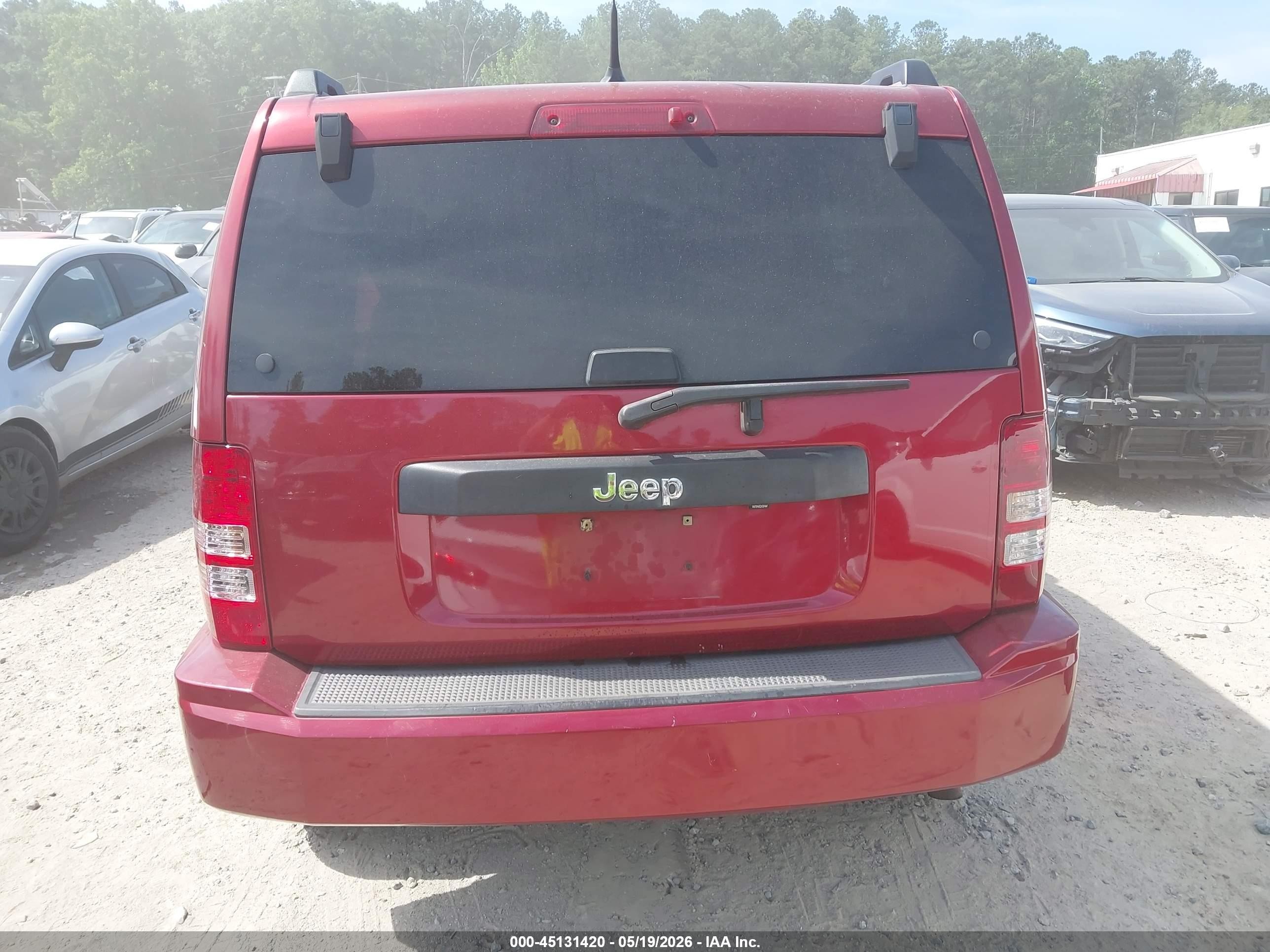 2011 Jeep Liberty Sport Red vin: 1J4PP2GK0BW540701