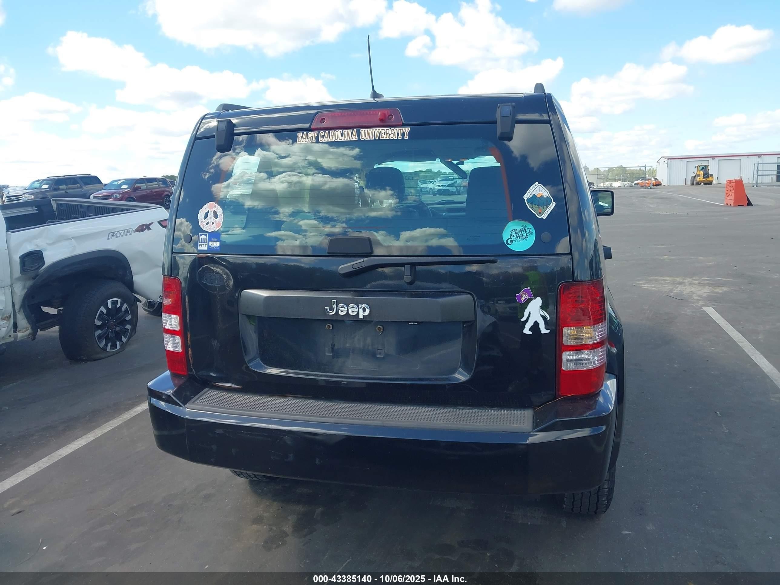 2010 Jeep Liberty Sport Черный vin: 1J4PP2GK2AW171726