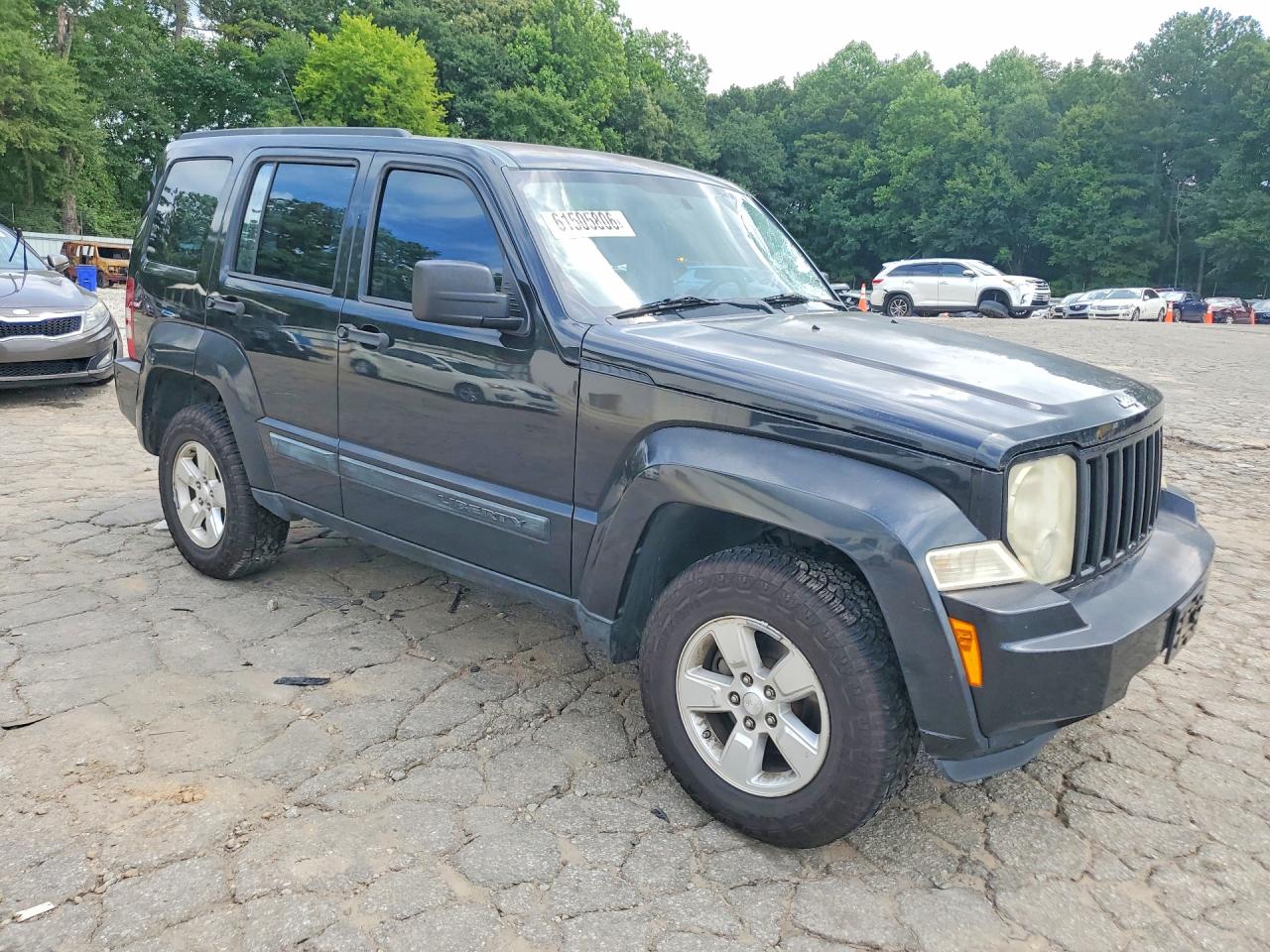 2010 Jeep Liberty Sport Black vin: 1J4PP2GK3AW123474