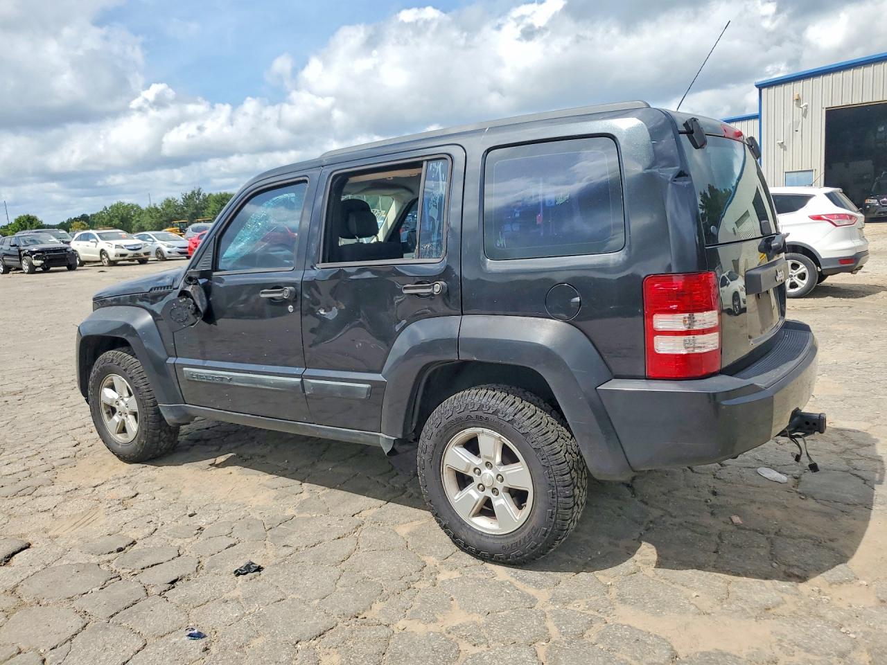 2010 Jeep Liberty Sport Black vin: 1J4PP2GK3AW123474