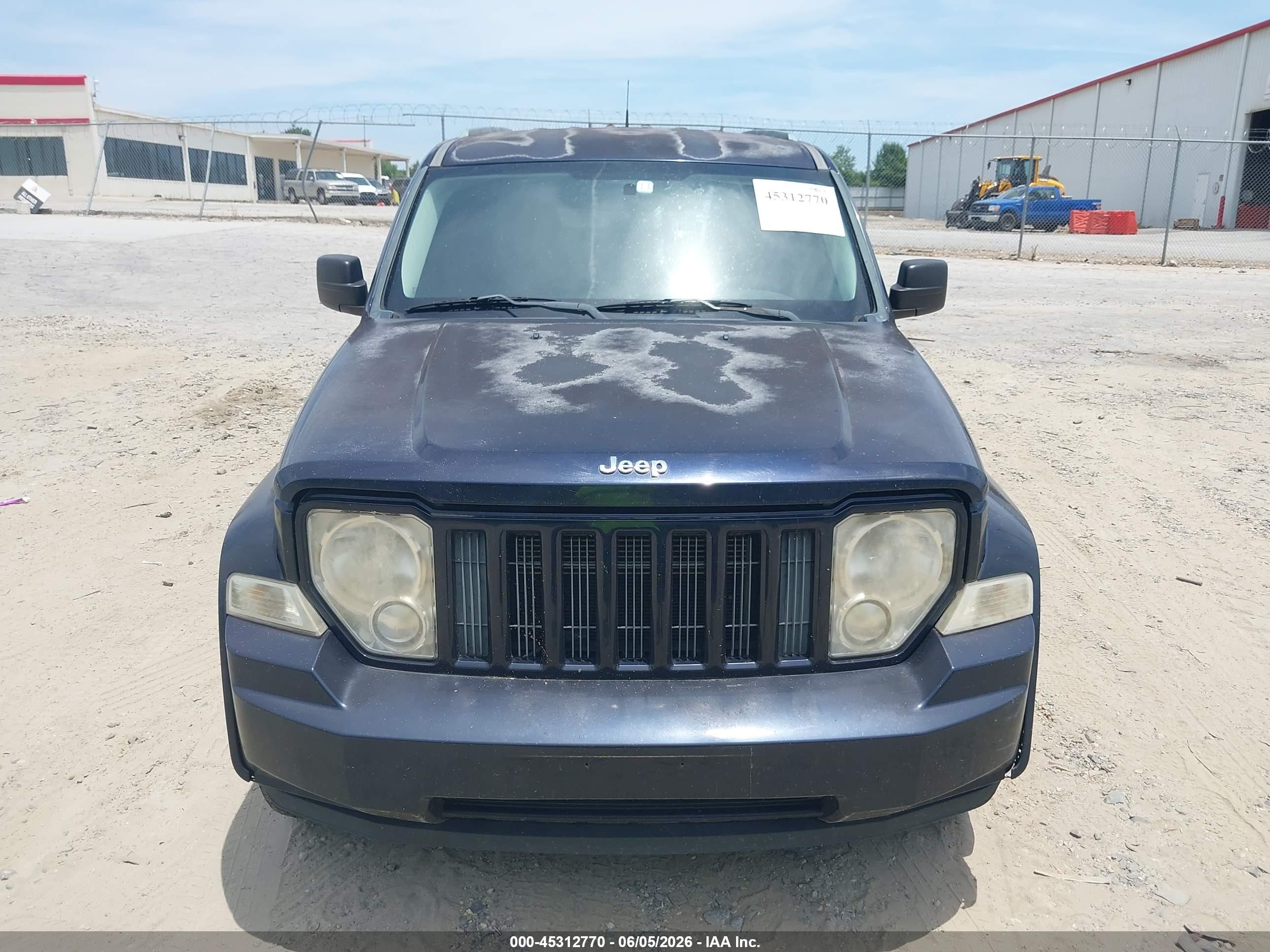 2011 Jeep Liberty Sport Black vin: 1J4PP2GK4BW524646