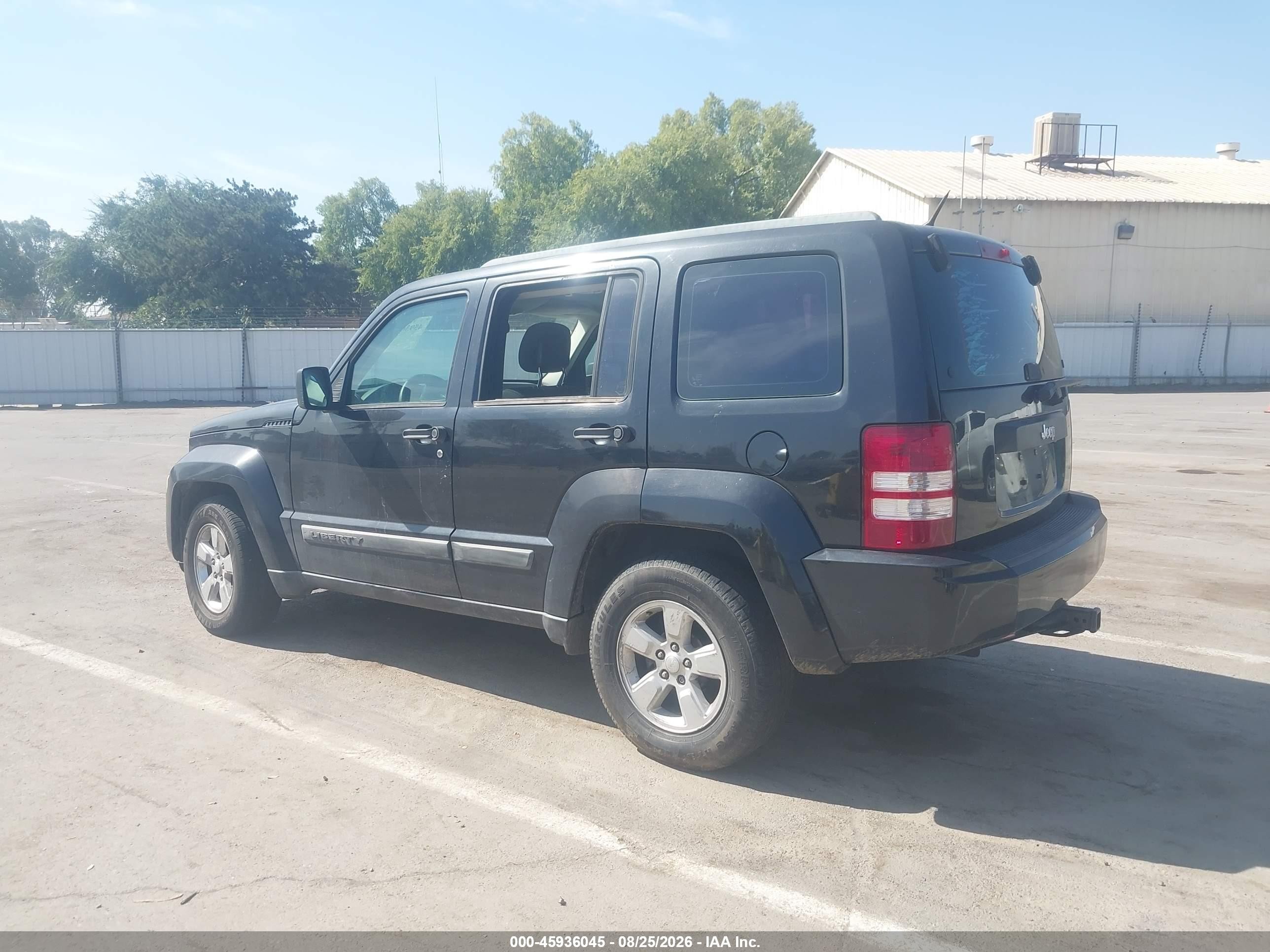 2011 Jeep Liberty Sport Black vin: 1J4PP2GK6BW515608