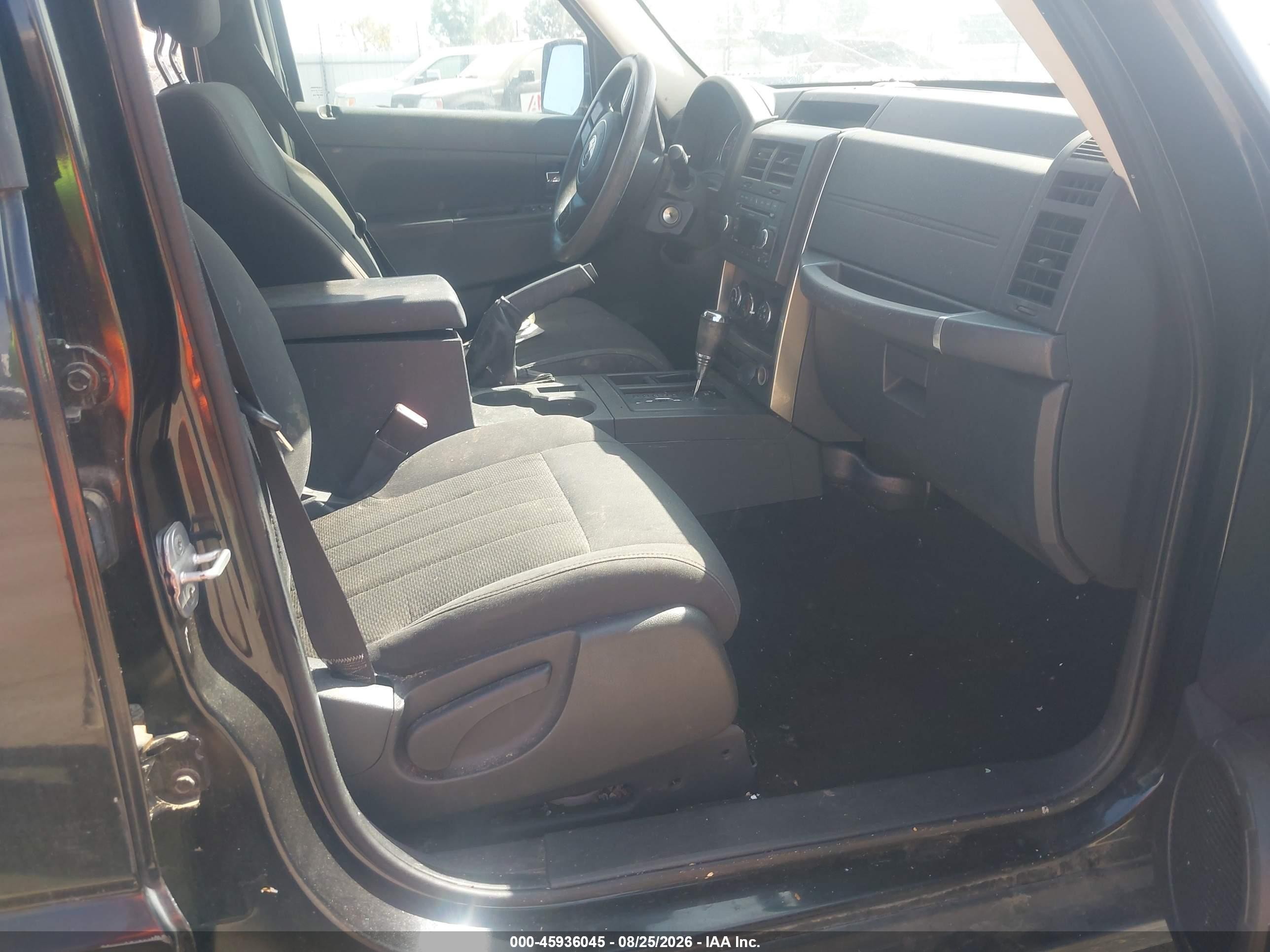 2011 Jeep Liberty Sport Black vin: 1J4PP2GK6BW515608