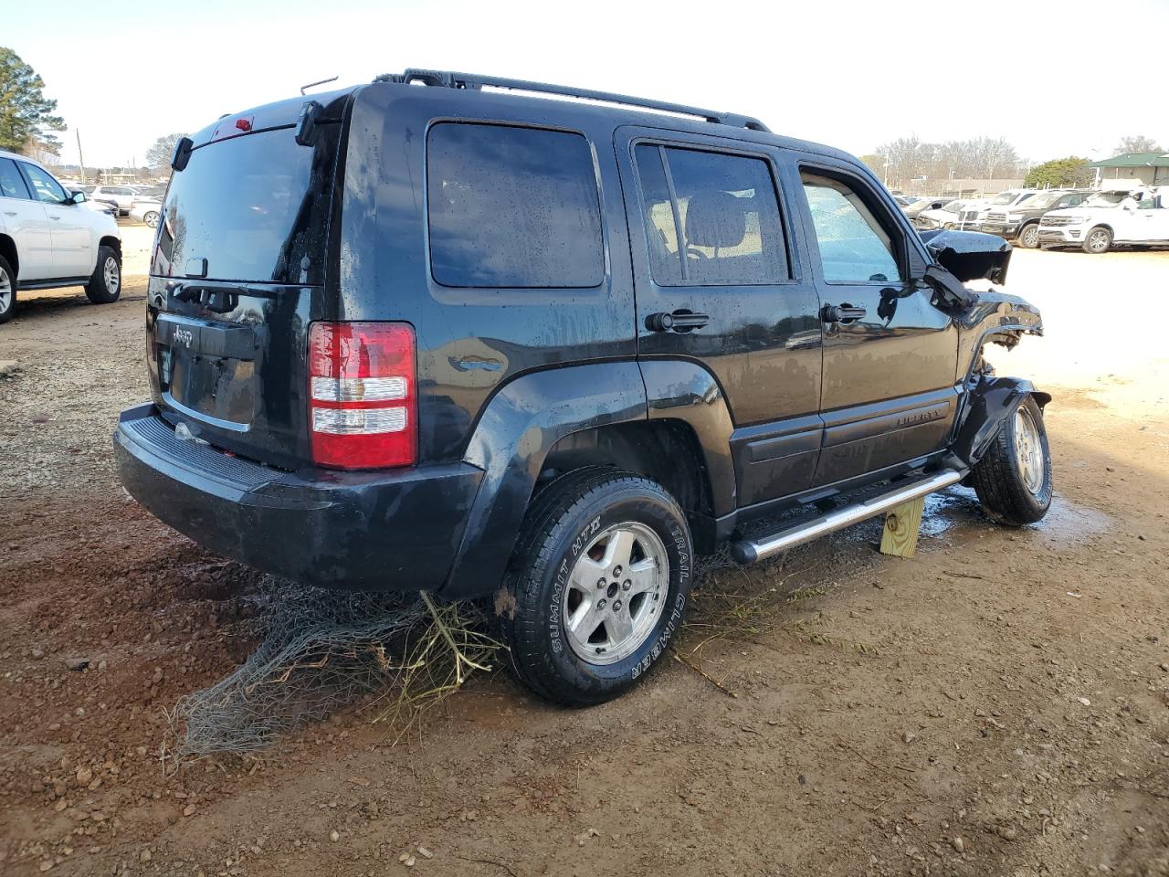 2010 Jeep Liberty Sport Black vin: 1J4PP2GK7AW117936