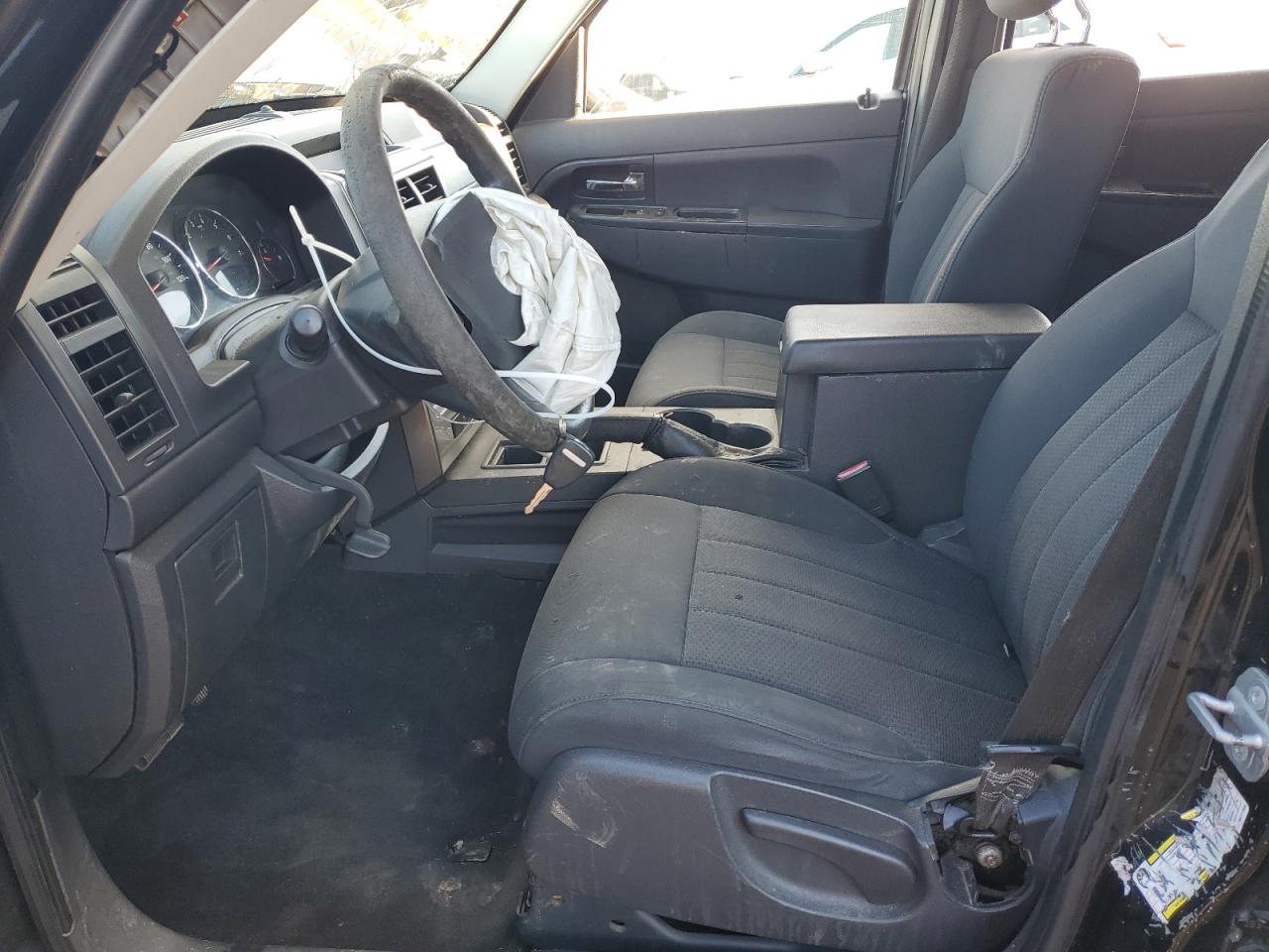 2010 Jeep Liberty Sport Black vin: 1J4PP2GK7AW117936