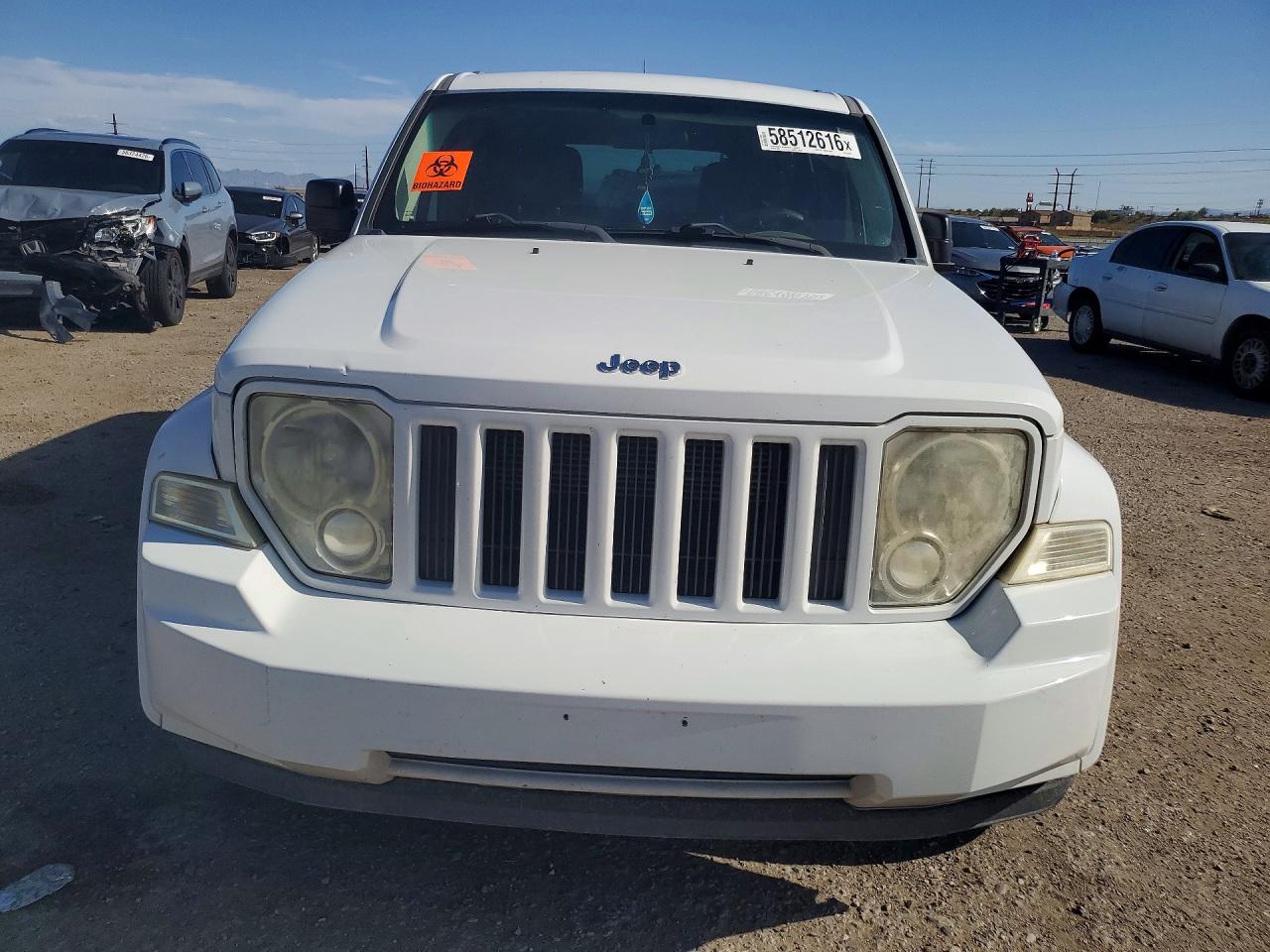 2011 Jeep Liberty Sport White vin: 1J4PP2GK7BW522048