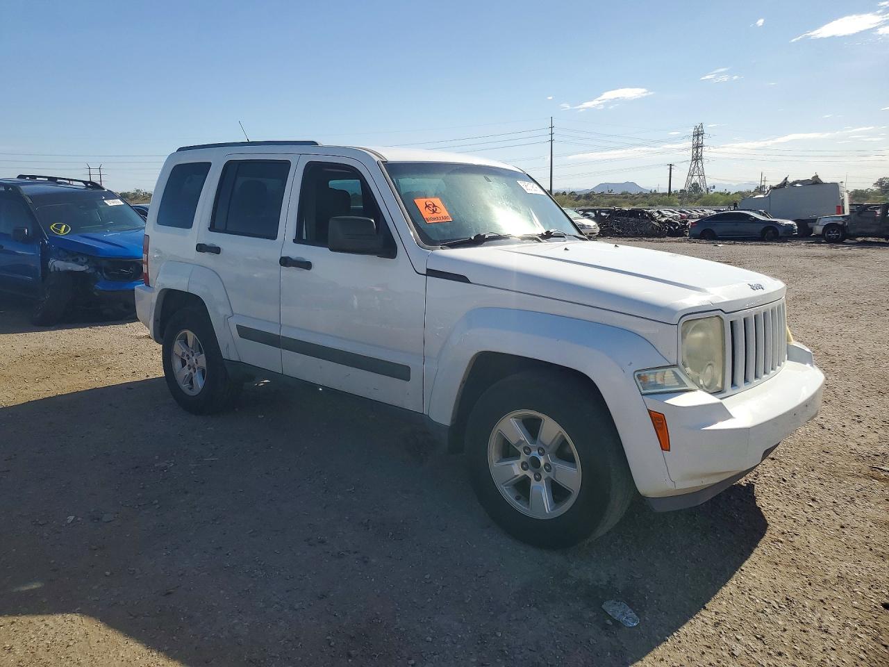 2011 Jeep Liberty Sport White vin: 1J4PP2GK7BW522048