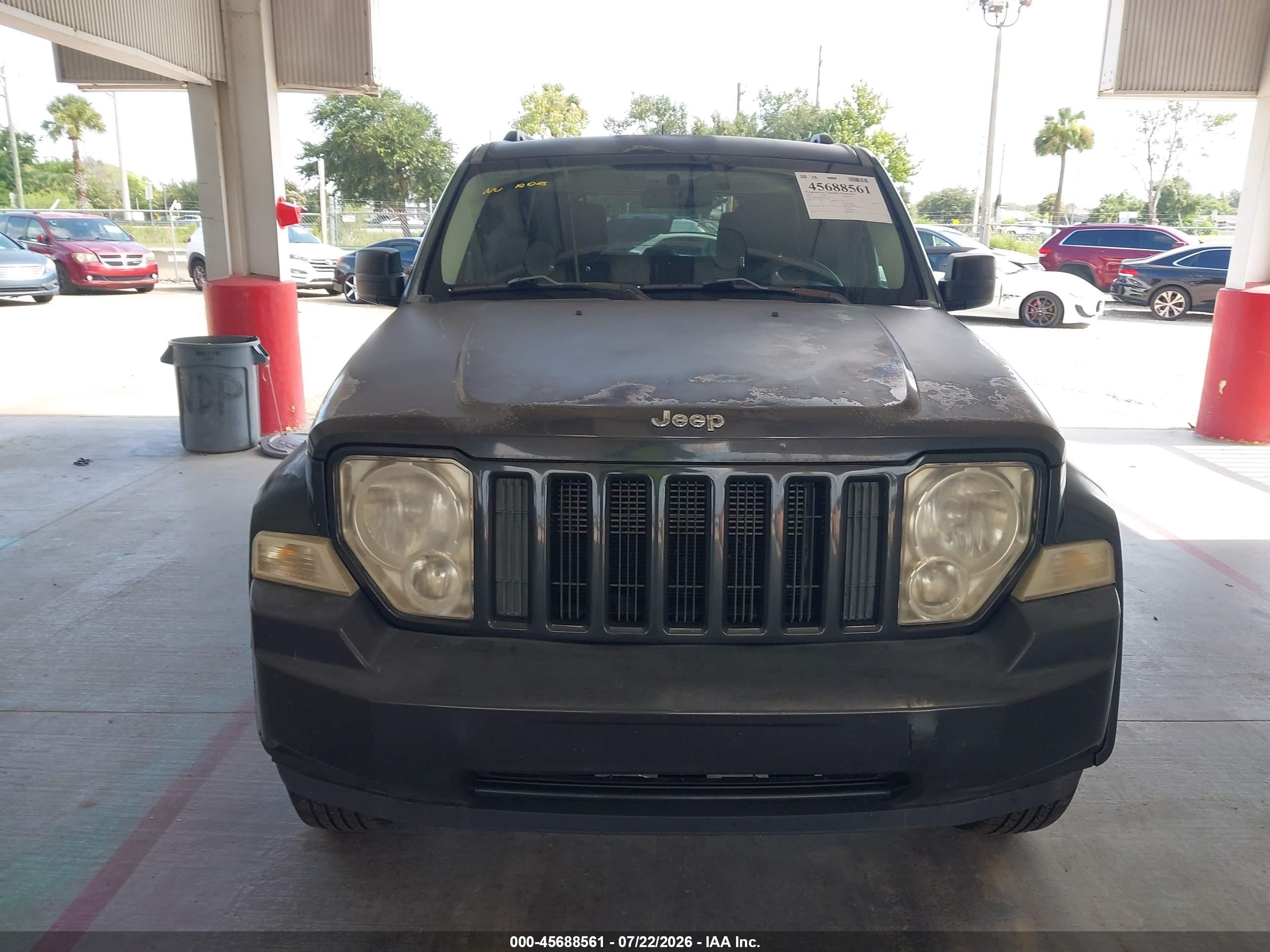 2010 Jeep Liberty Sport Gray vin: 1J4PP2GK8AW173190