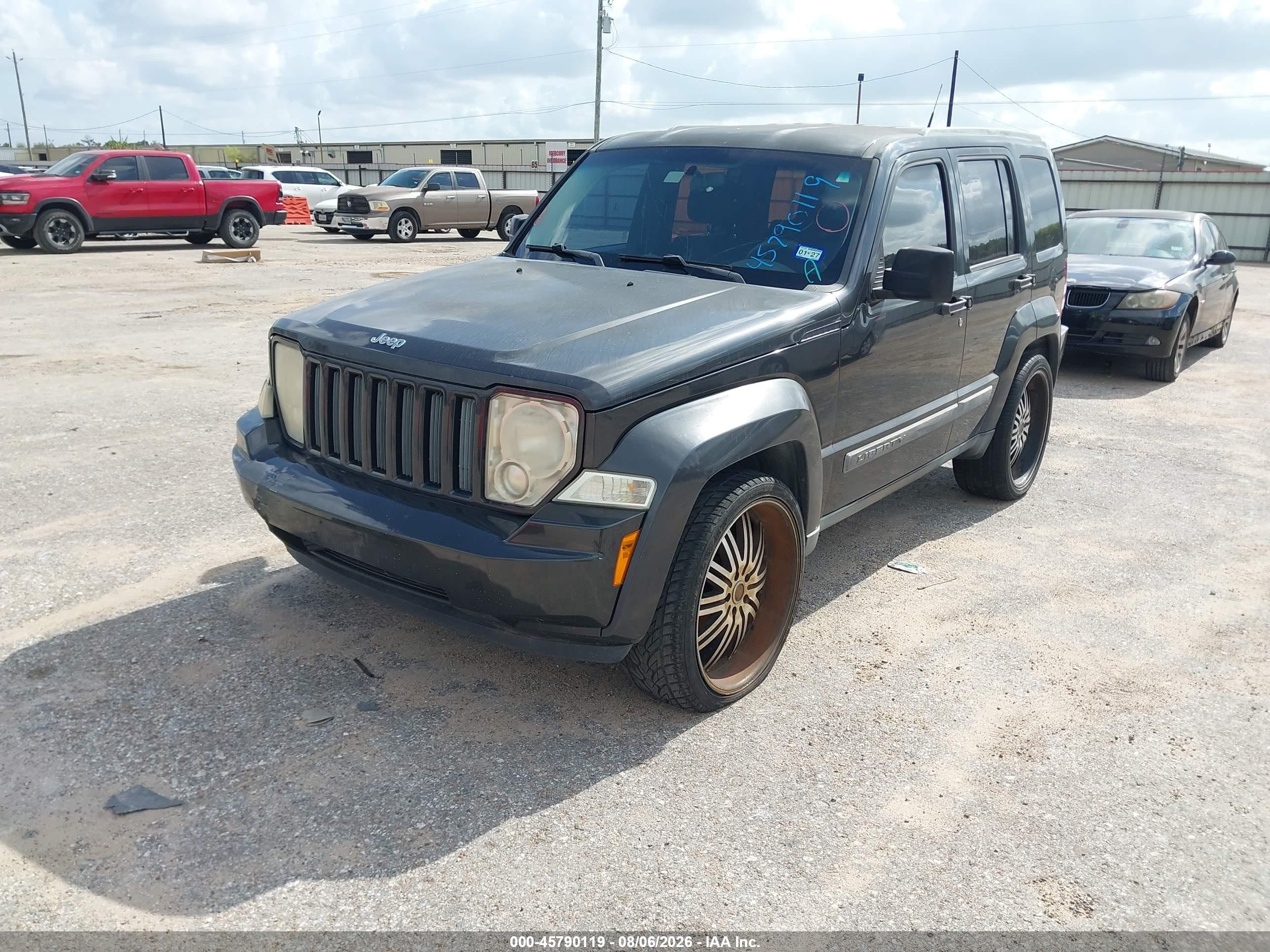 2011 Jeep Liberty Sport Серый vin: 1J4PP2GK9BW552930
