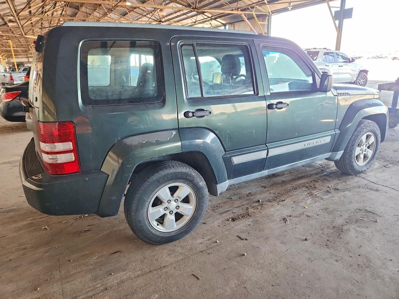 2011 Jeep Liberty Sport Green vin: 1J4PP2GK9BW594630