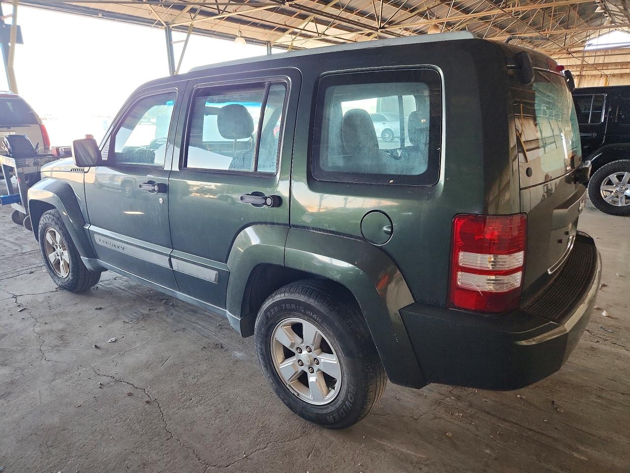2011 Jeep Liberty Sport Green vin: 1J4PP2GK9BW594630