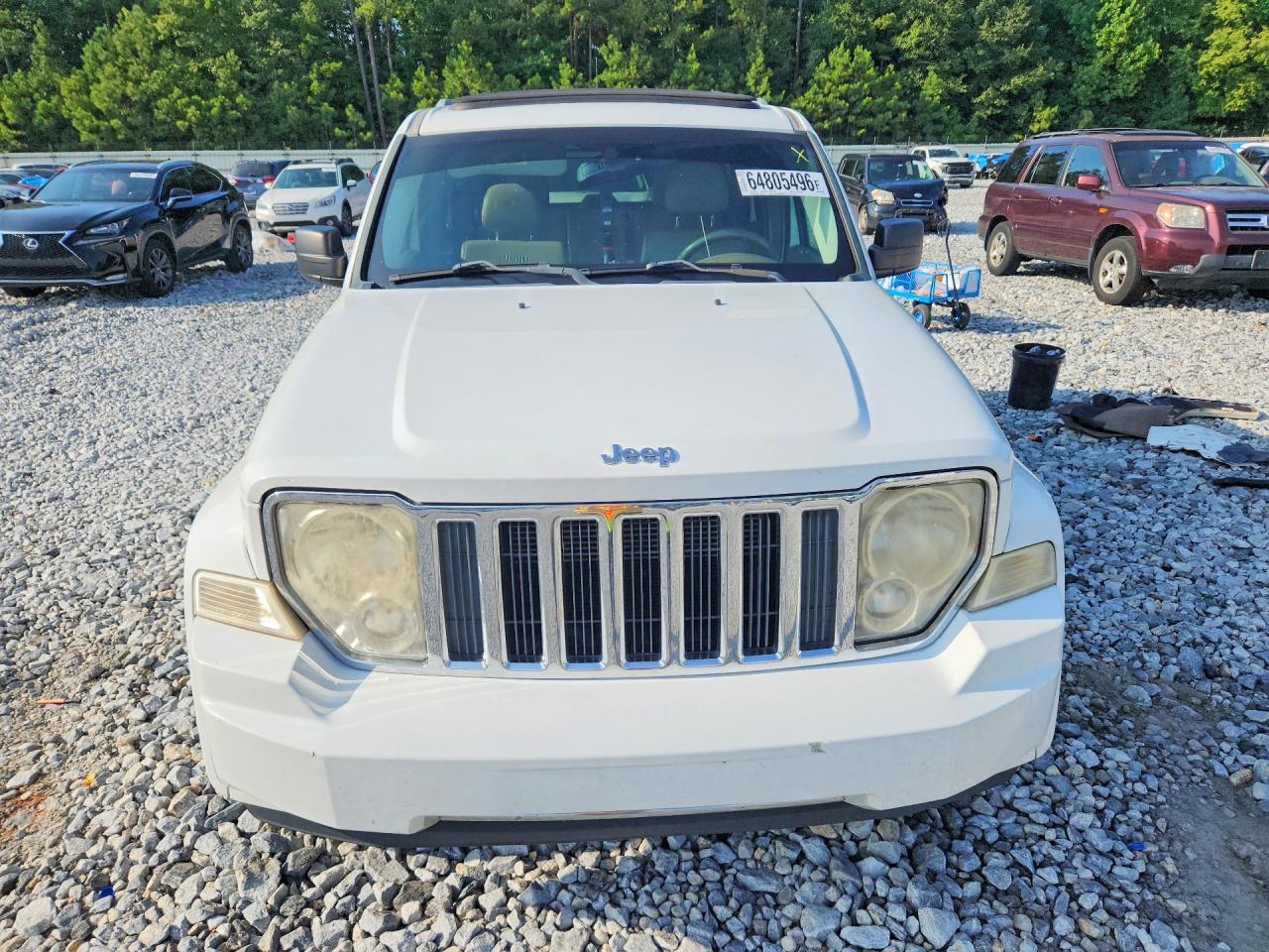 2011 Jeep Liberty Limited White vin: 1J4PP5GK1BW513251