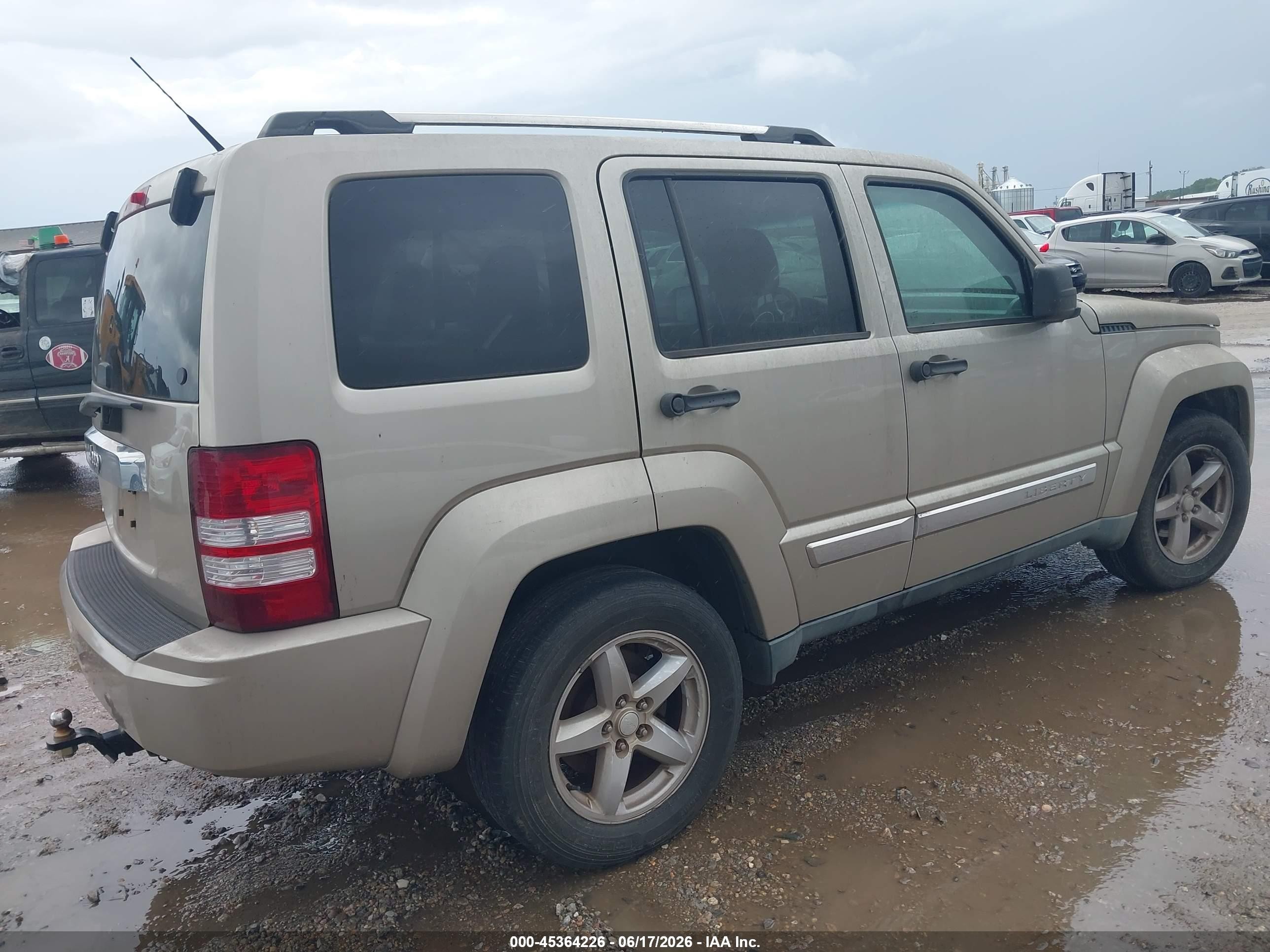 2011 Jeep Liberty Limited Edition Золотой vin: 1J4PP5GK1BW548405