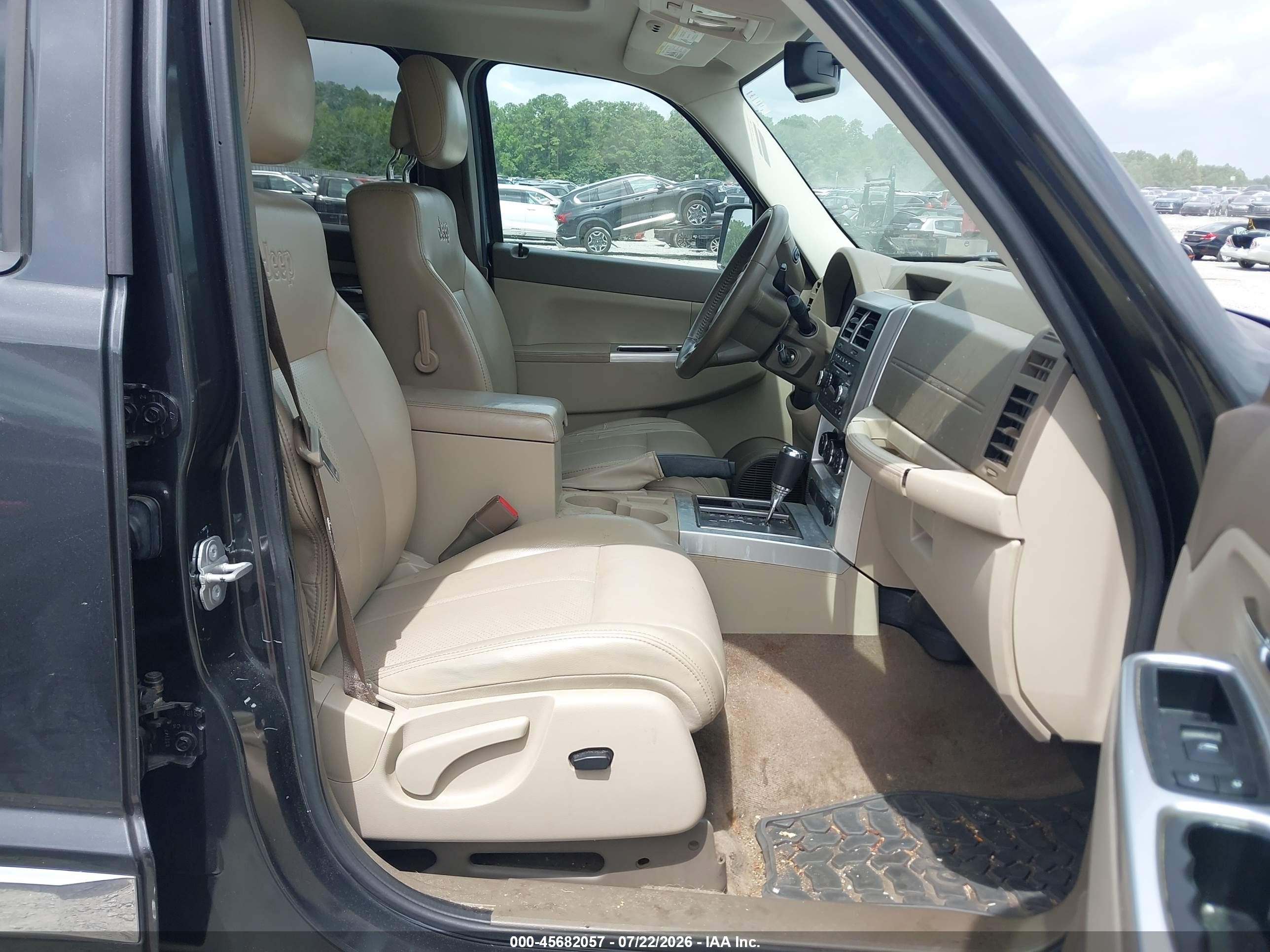 2010 Jeep Liberty Limited Gray vin: 1J4PP5GK4AW128748