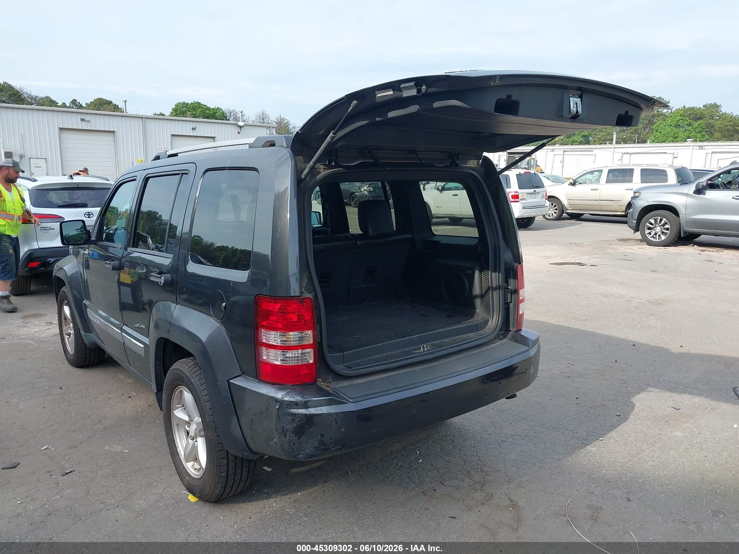 2010 Jeep Liberty Limited Gray vin: 1J4PP5GK7AW128937