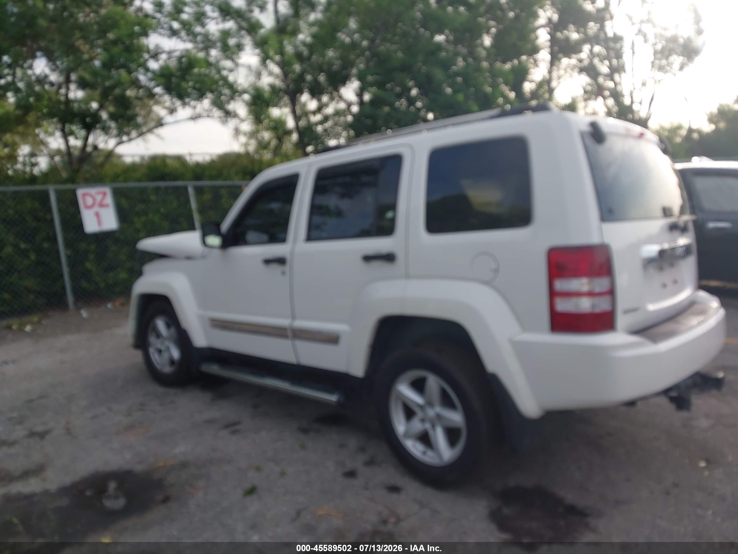 2010 Jeep Liberty Limited White vin: 1J4PP5GK7AW170220