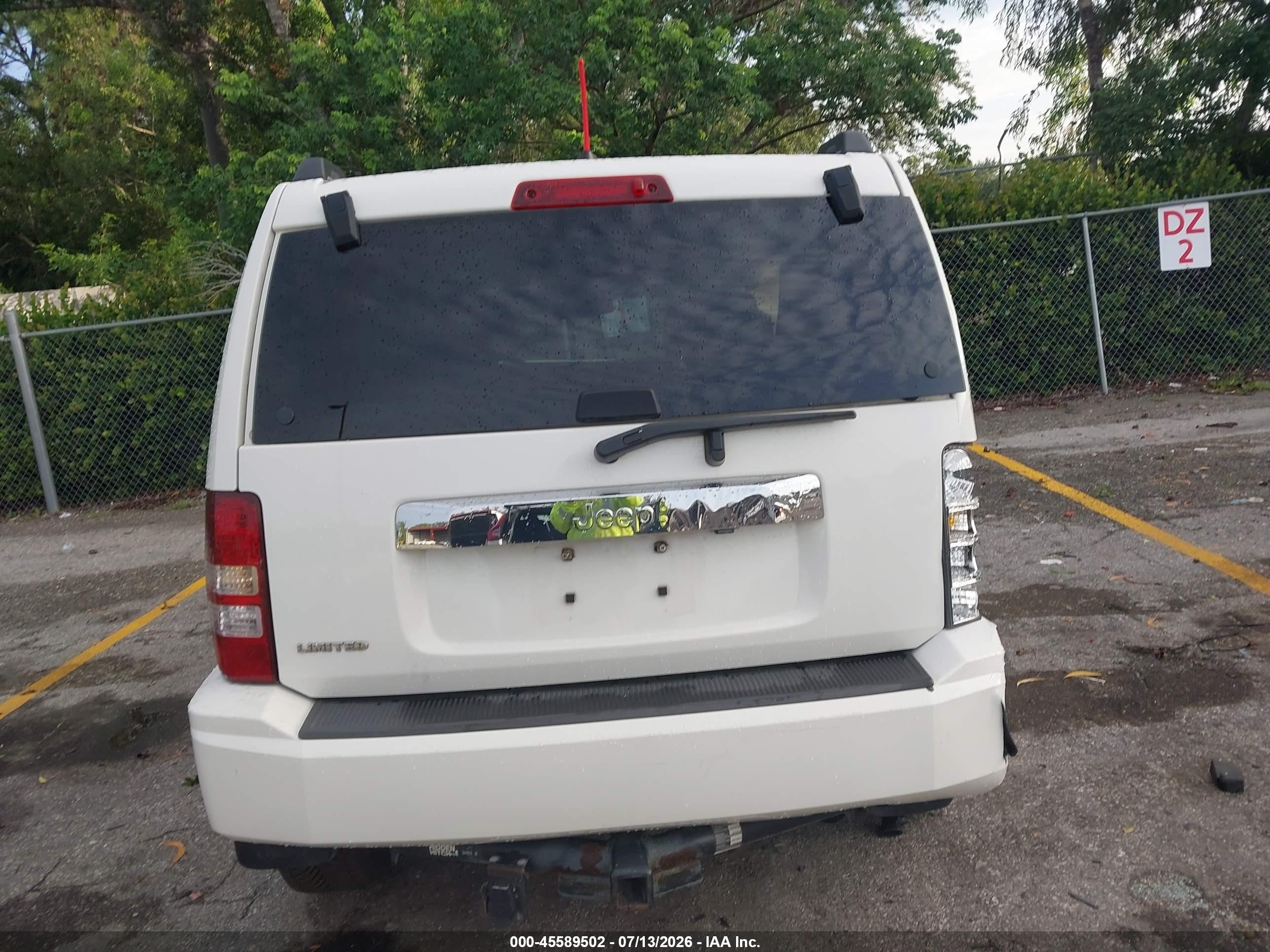 2010 Jeep Liberty Limited White vin: 1J4PP5GK7AW170220