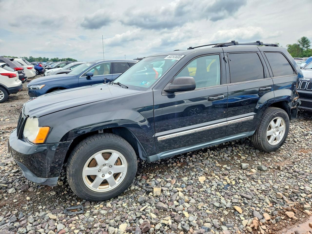 2010 Jeep Grand Cherokee Laredo Black vin: 1J4PR4GK0AC125156