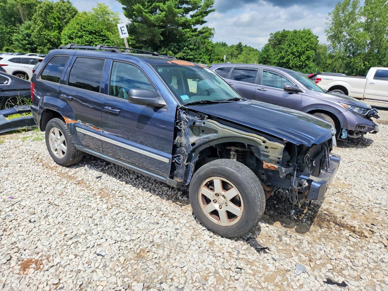 2010 Jeep Grand Cherokee Laredo Blue vin: 1J4PR4GK1AC146209