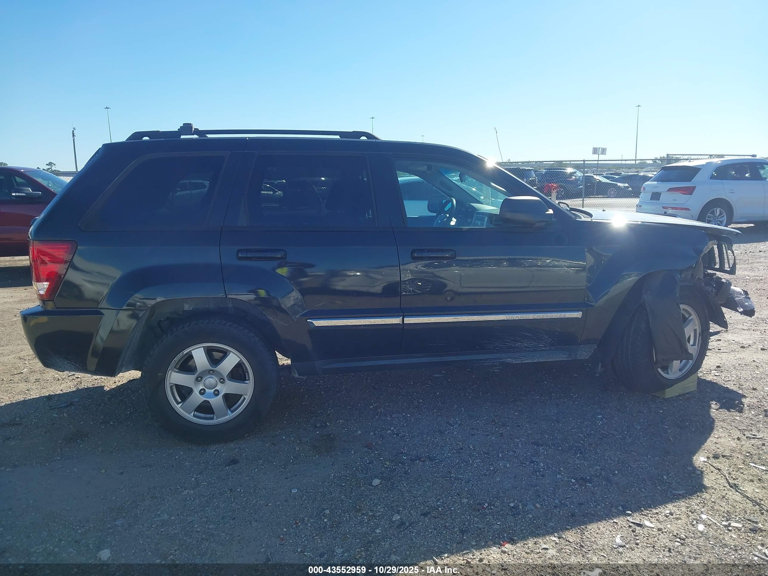 2010 Jeep Grand Cherokee Laredo Black vin: 1J4PR4GK2AC120606