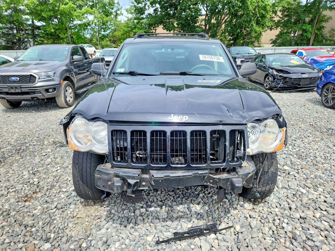 2010 Jeep Grand Cherokee Laredo Black vin: 1J4PR4GK2AC133856