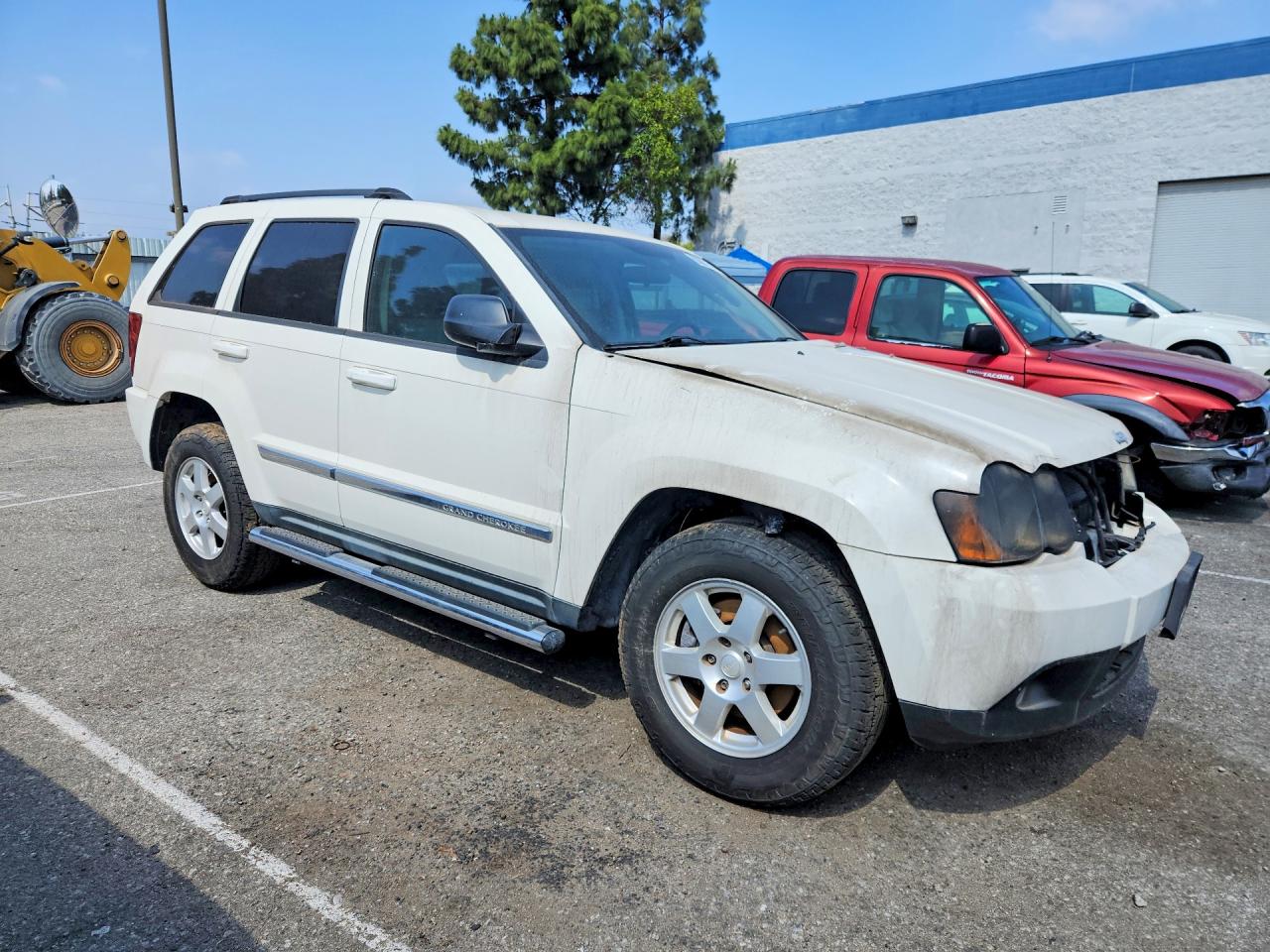 2010 Jeep Grand Cherokee Laredo White vin: 1J4PR4GK2AC150849