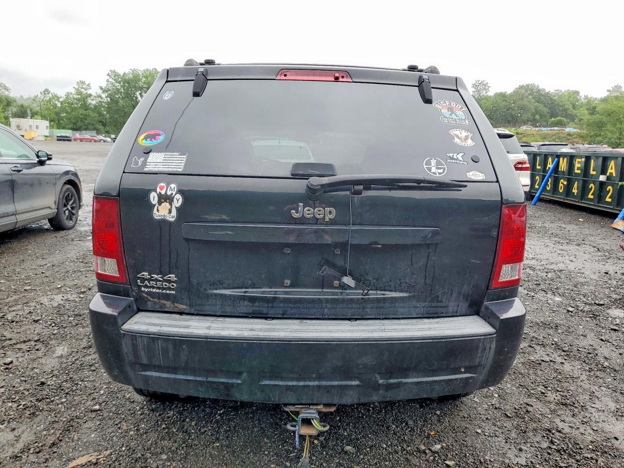 2010 Jeep Grand Cherokee Laredo Угольный vin: 1J4PR4GK3AC162699