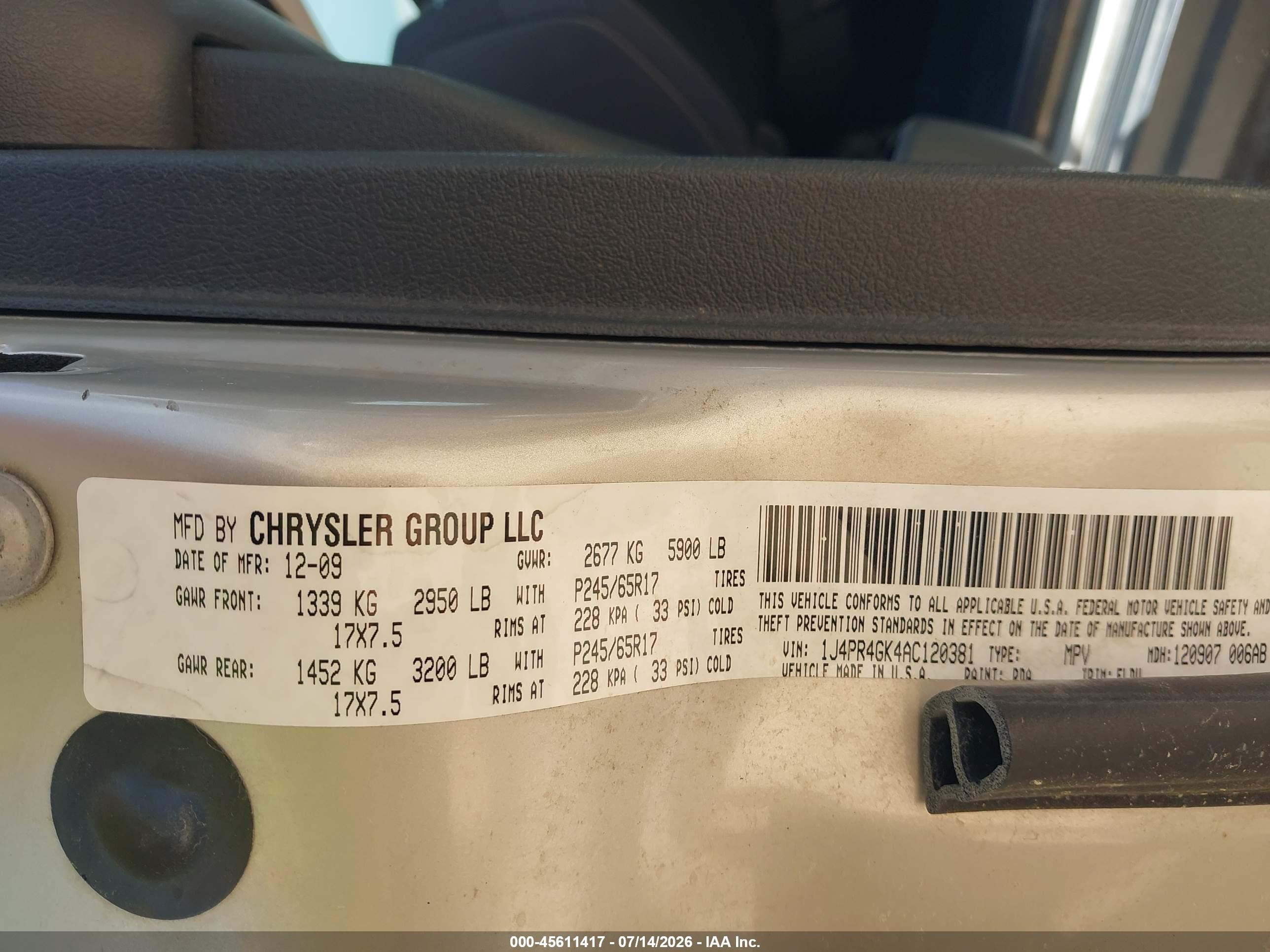 2010 Jeep Grand Cherokee Laredo Серебряный vin: 1J4PR4GK4AC120381