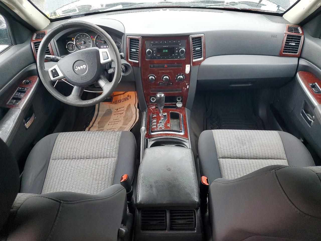 2010 Jeep Grand Cherokee Laredo Black vin: 1J4PR4GK5AC109826