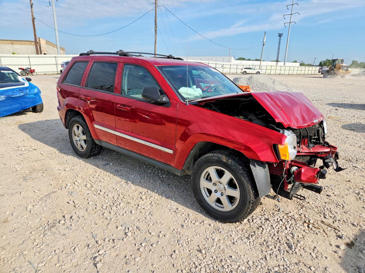 2010 Jeep Grand Cherokee Laredo Red vin: 1J4PR4GK7AC115174