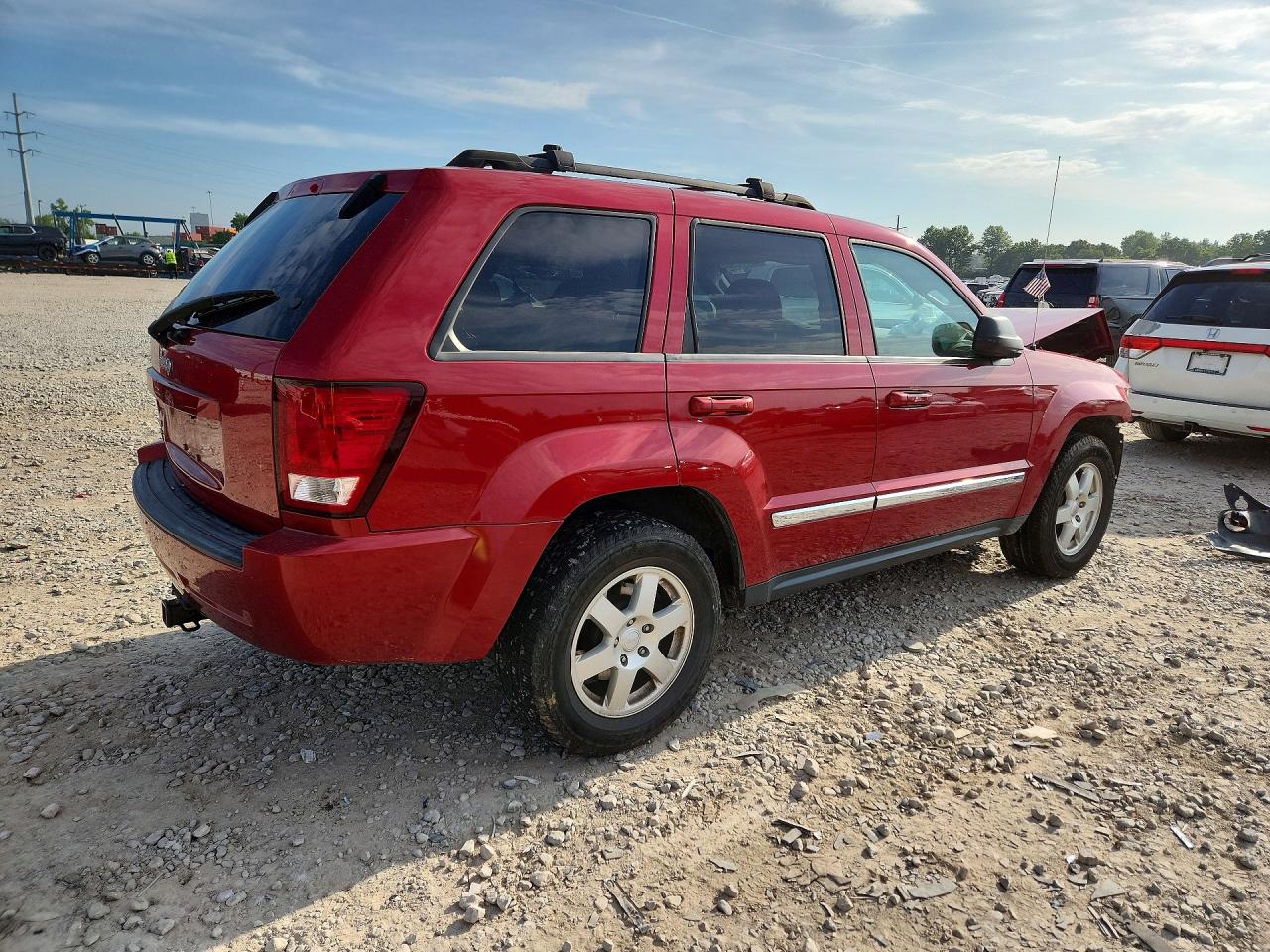 2010 Jeep Grand Cherokee Laredo Red vin: 1J4PR4GK7AC115174