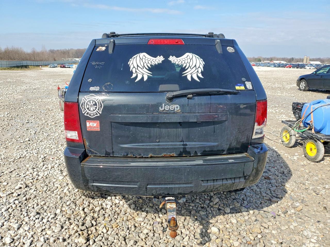 2010 Jeep Grand Cherokee Laredo Black vin: 1J4PR4GK8AC105270